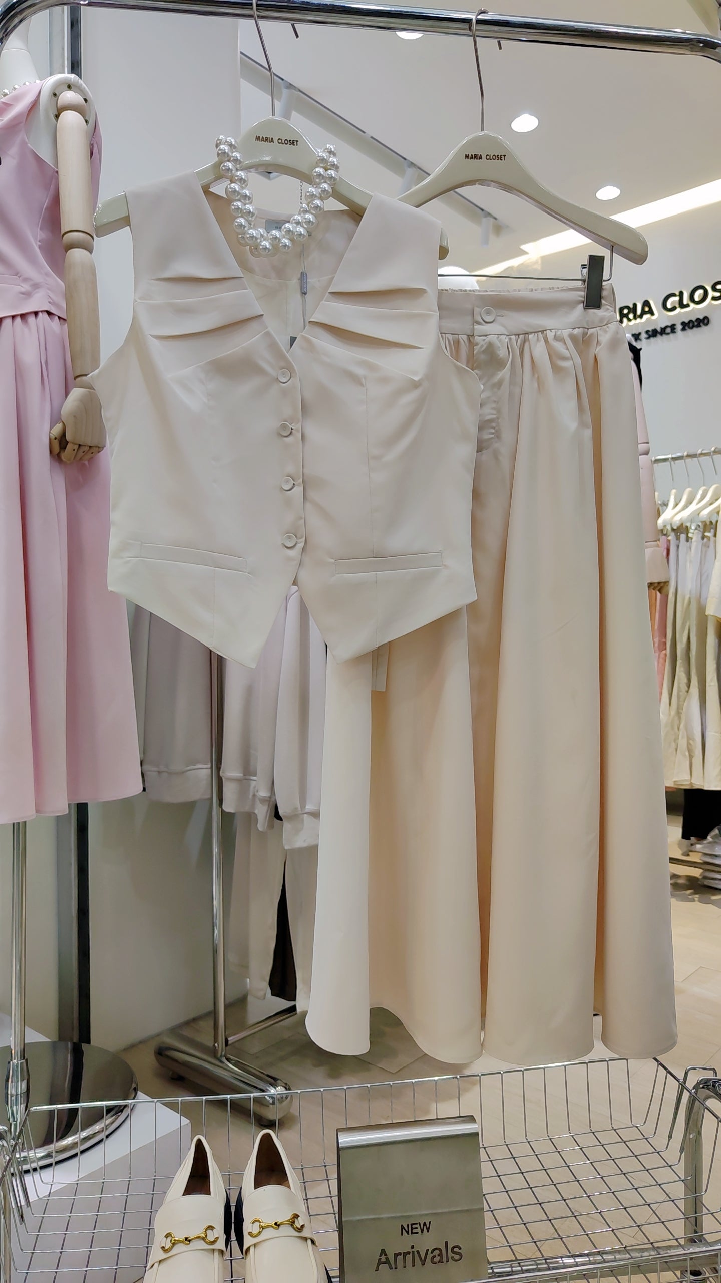 The "Pleated Shoulder" Co-ord Set