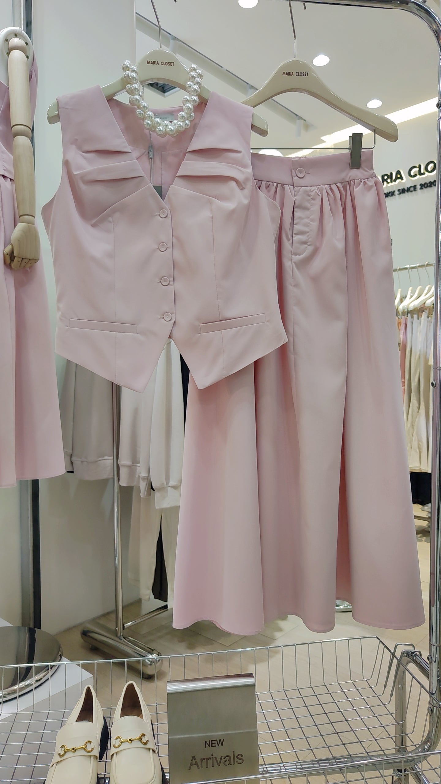 The "Pleated Shoulder" Co-ord Set