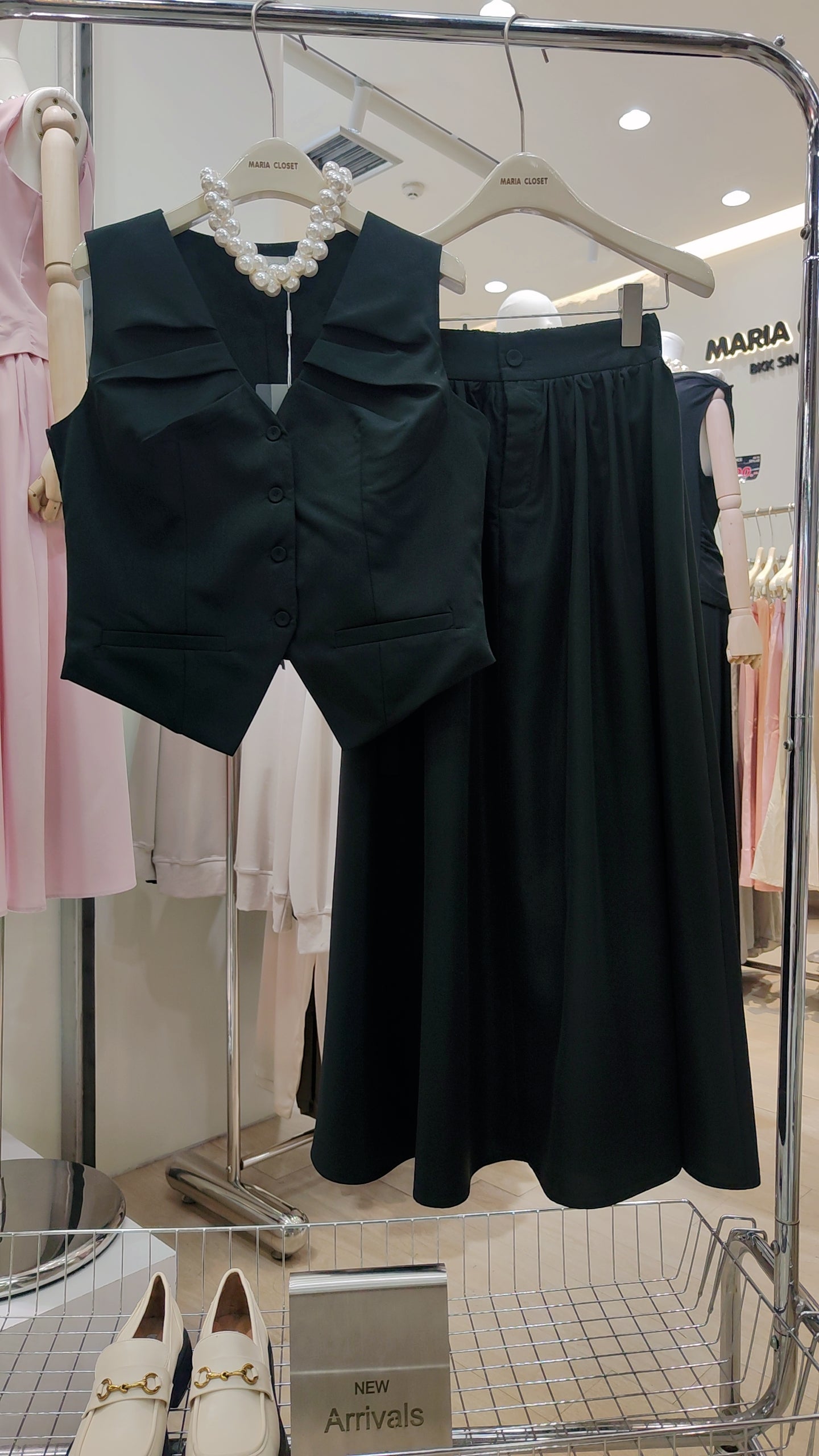 The "Pleated Shoulder" Co-ord Set