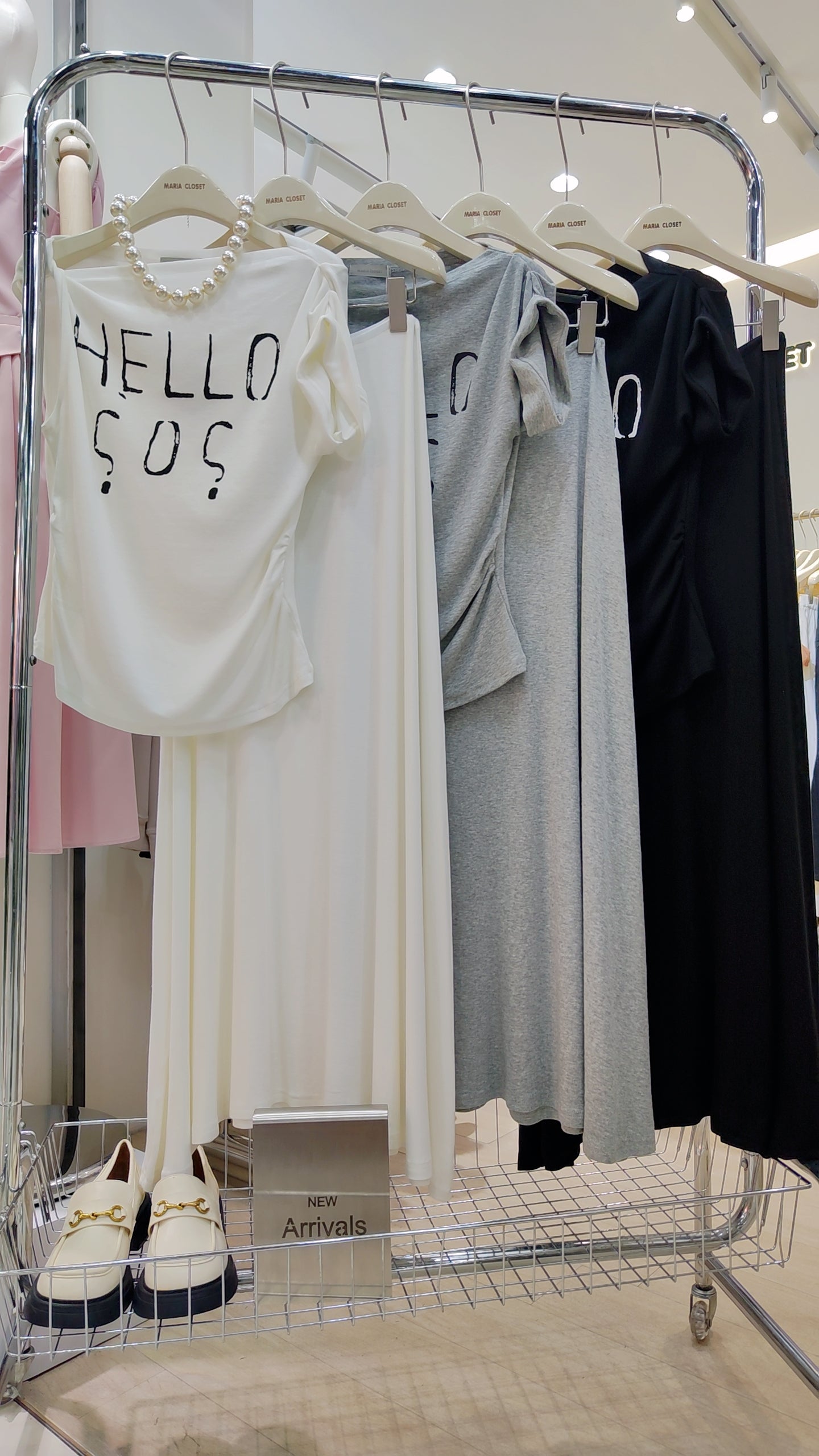 The "HELLO SOS" Graphic Top & Skirt Set