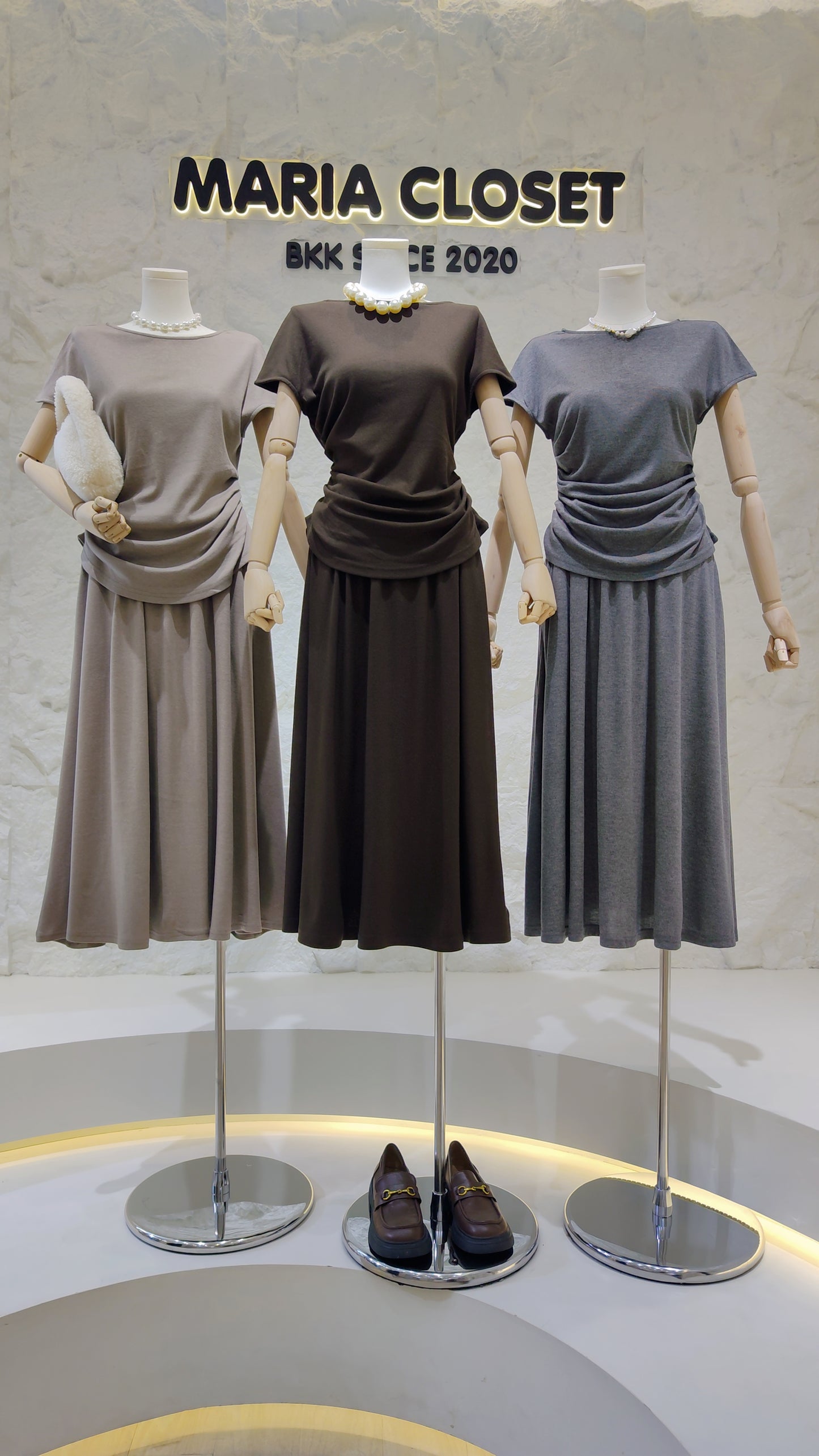 The "Verona" Wide Neck Co-ord