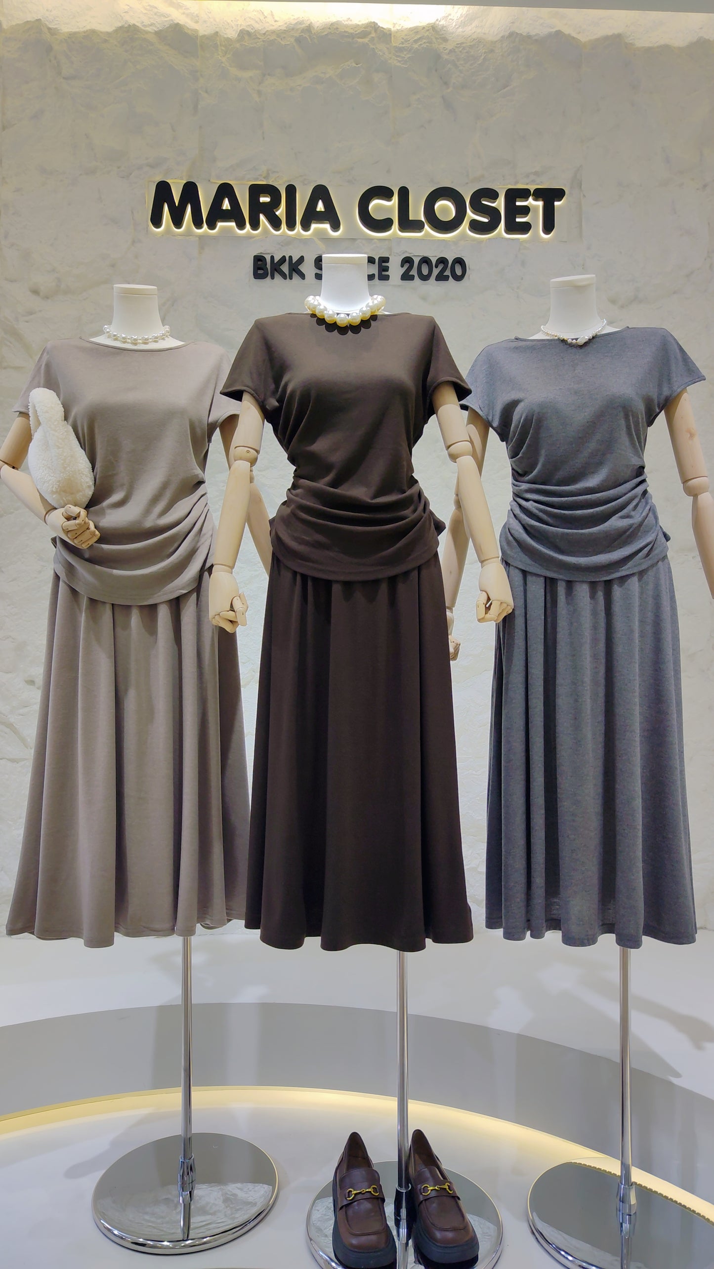 The "Verona" Wide Neck Co-ord