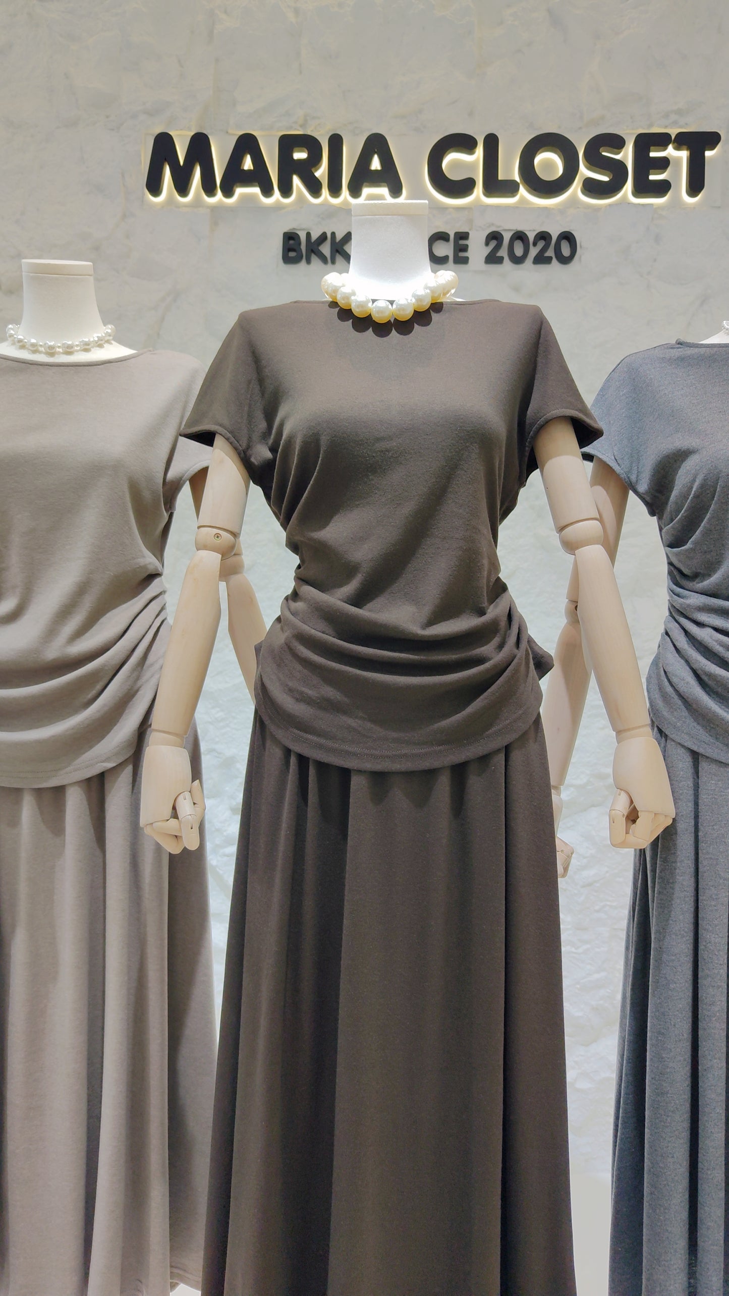 The "Verona" Wide Neck Co-ord