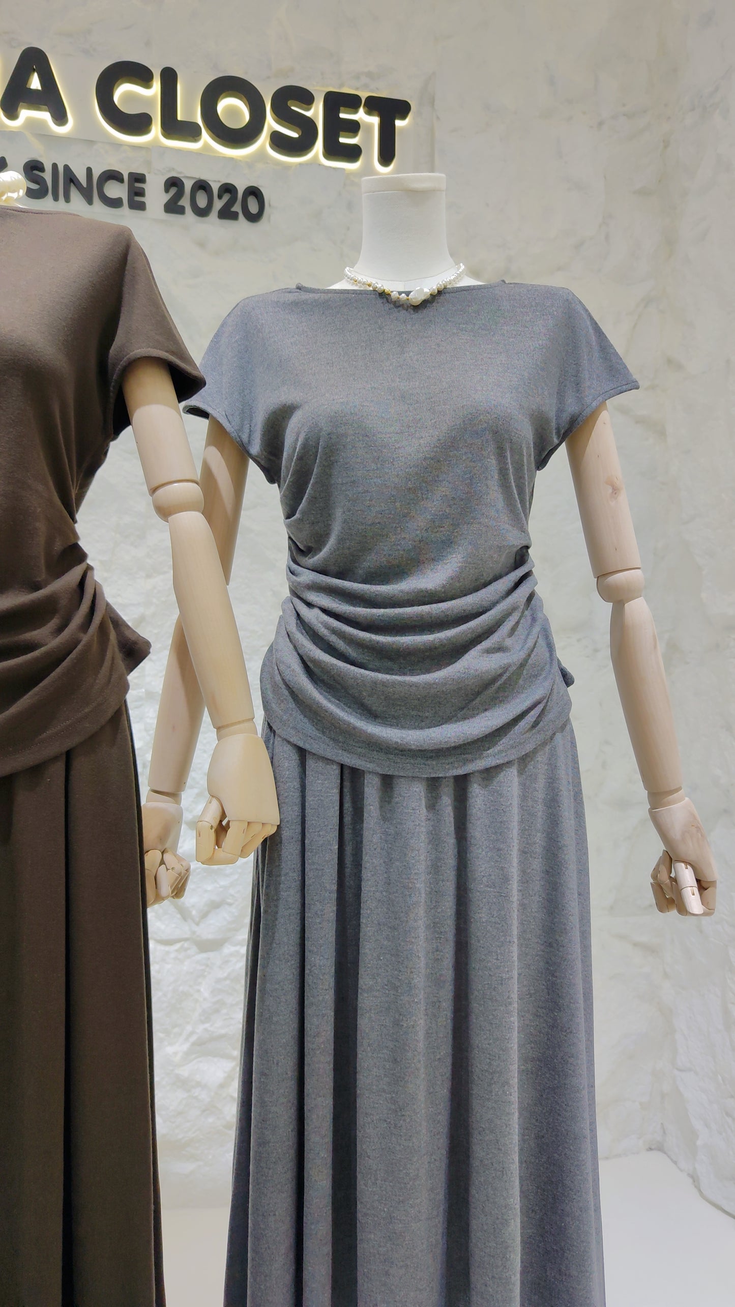 The "Verona" Wide Neck Co-ord