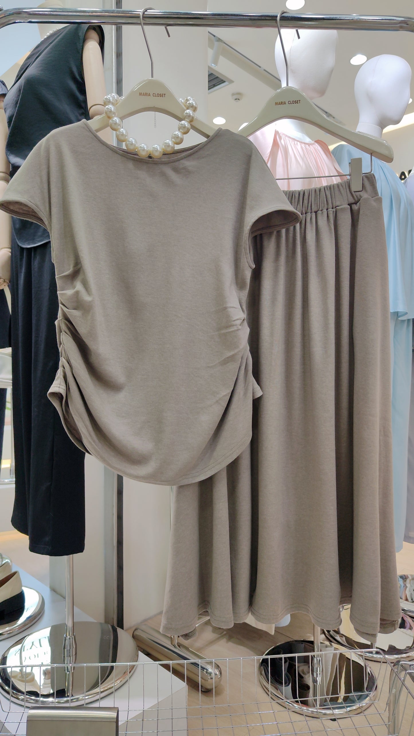 The "Verona" Wide Neck Co-ord