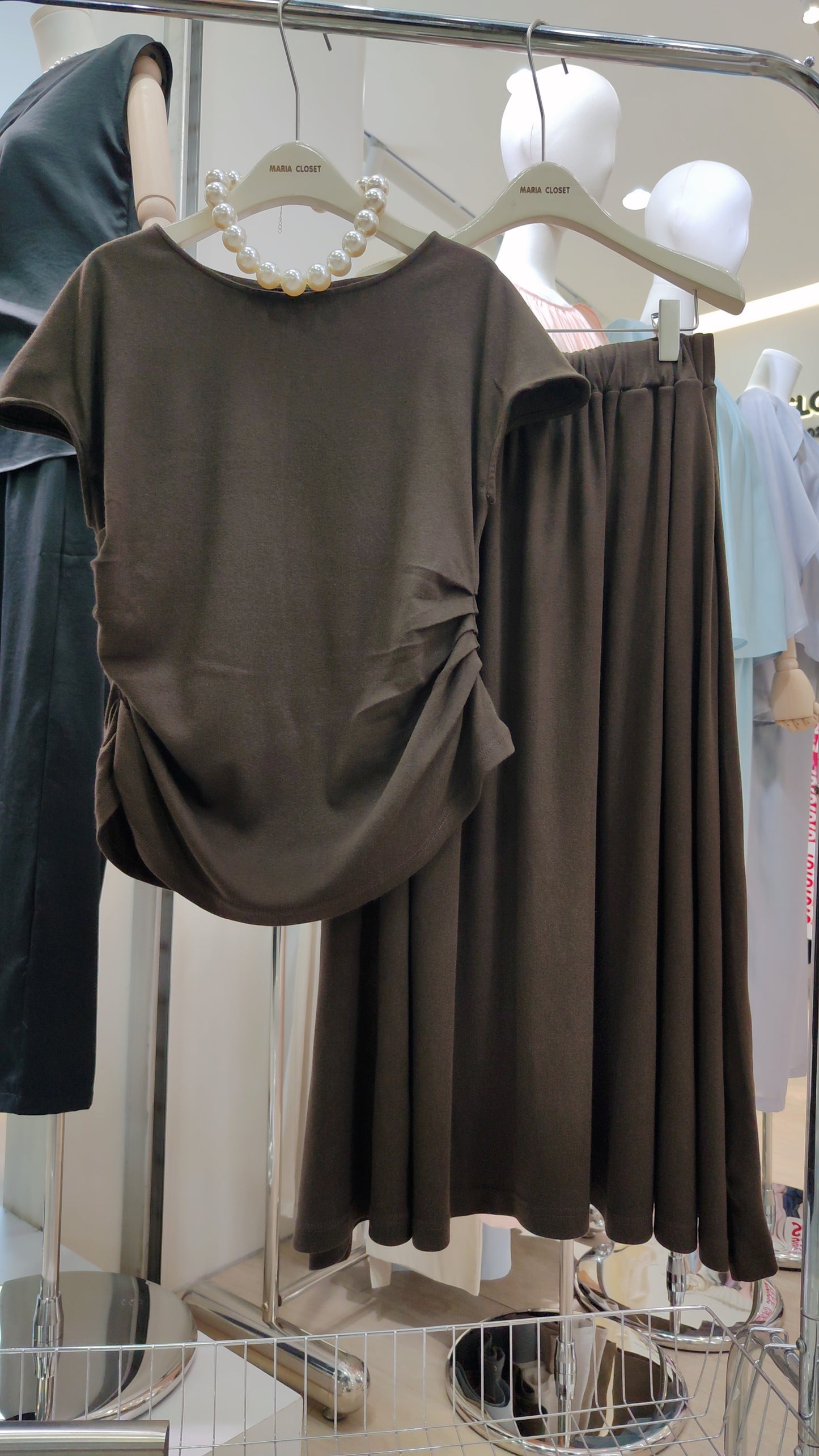 The "Verona" Wide Neck Co-ord