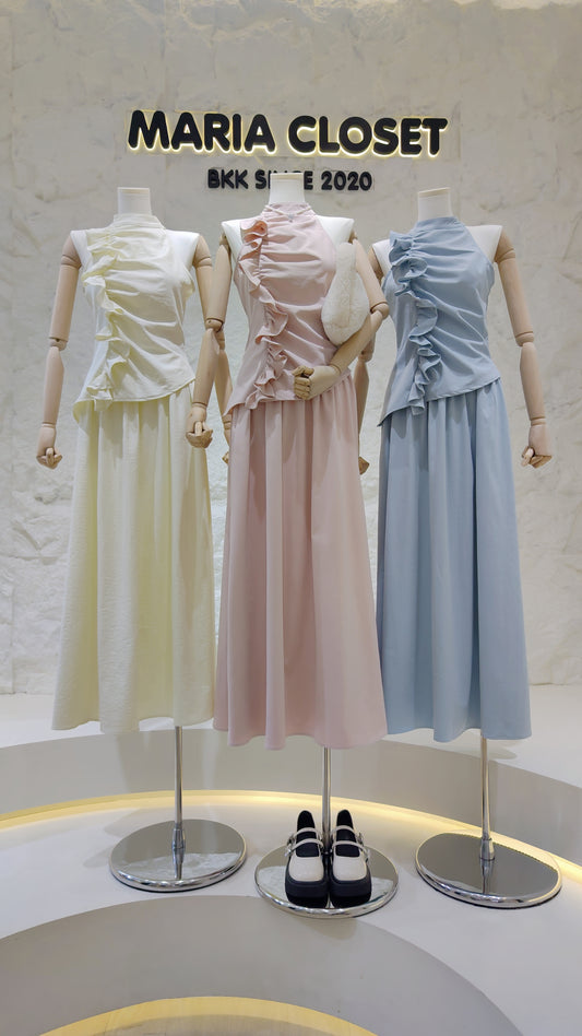 The "Florence" Ruffle Co-ord Set