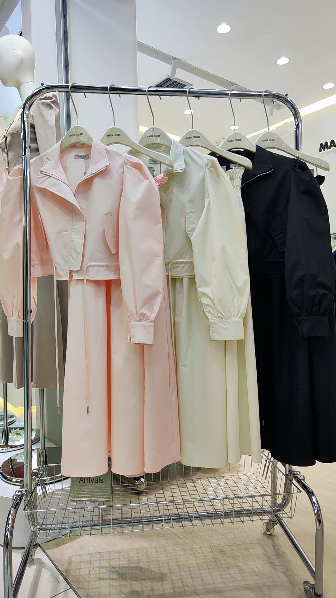 The "Puff Sleeve Drawstring" Skirt Set