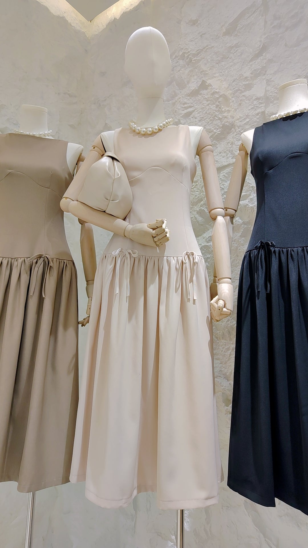 The "Little Waist Knot" Sleeveless Dress