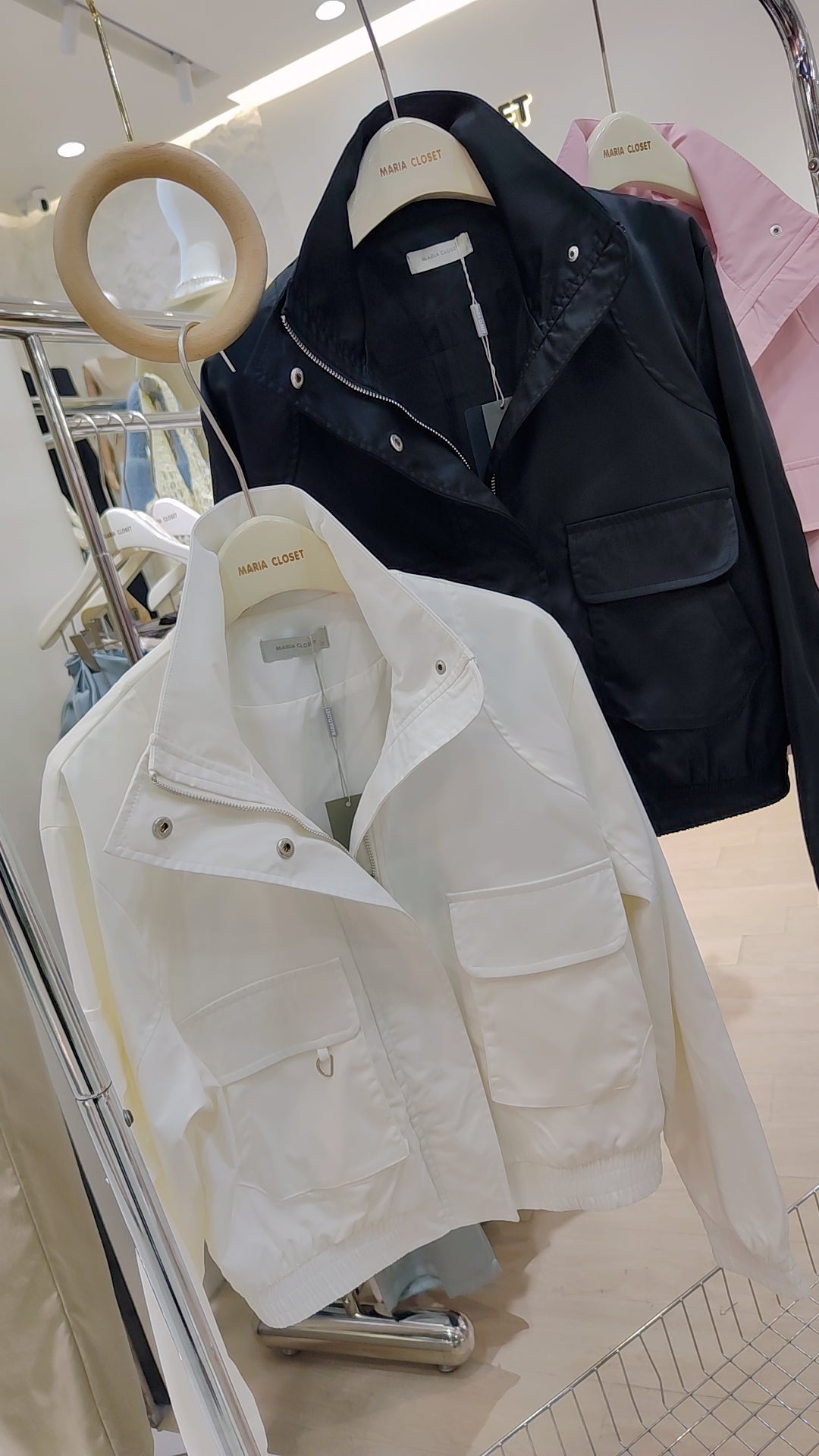 Maria's "Oversized Jacket Bomber"