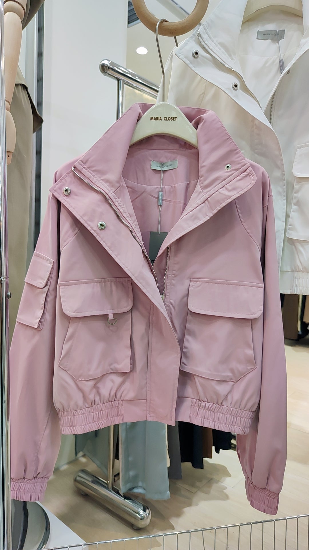 Maria's "Oversized Jacket Bomber"