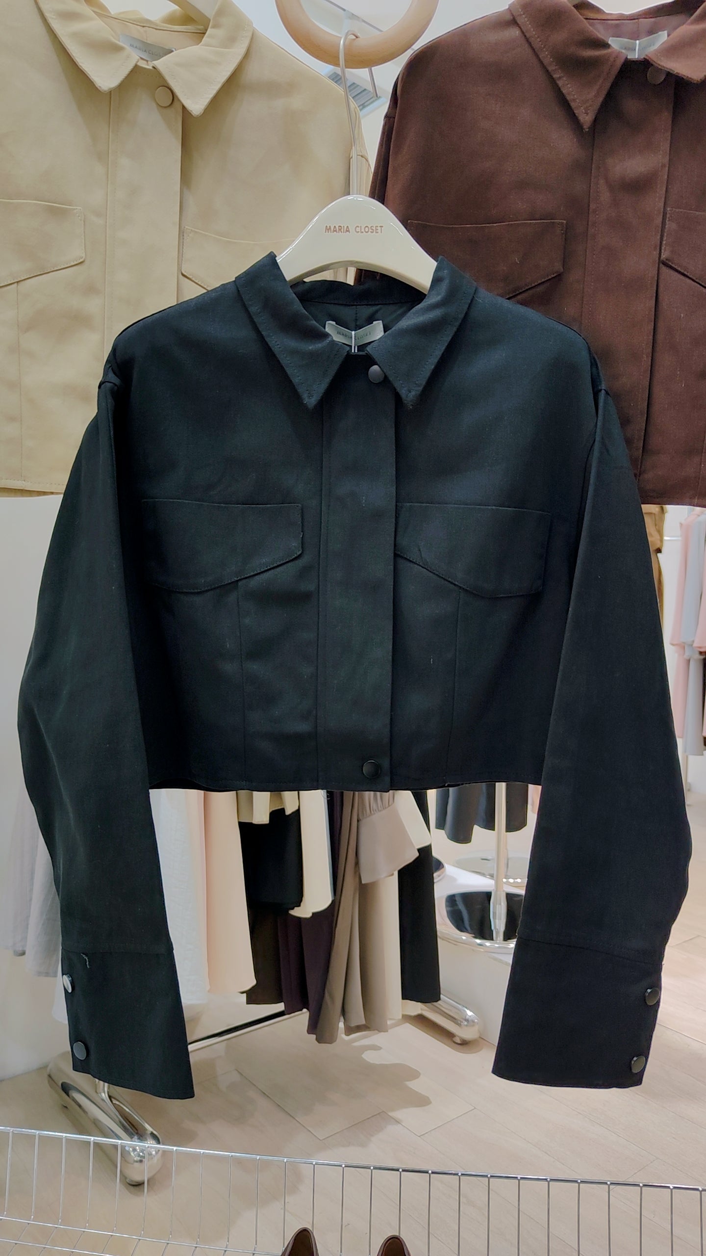 The "Minimalist" Cropped Denim Jacket