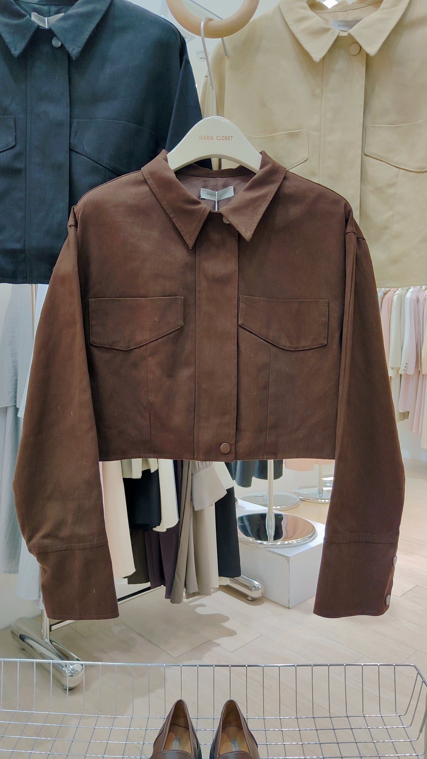 The "Minimalist" Cropped Denim Jacket