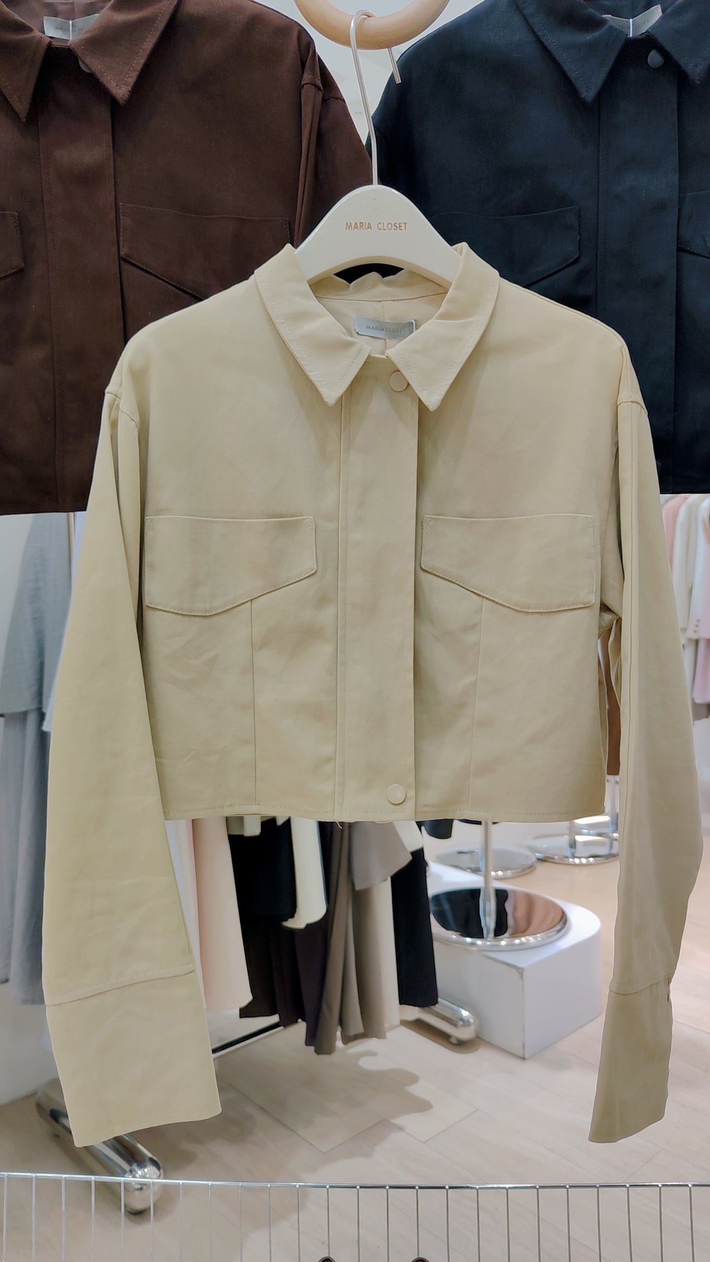The "Minimalist" Cropped Denim Jacket