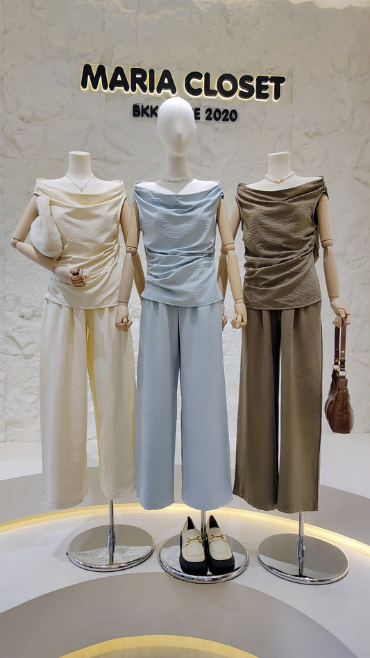 Maria's "Off-Shoulder" Tunic & Pants