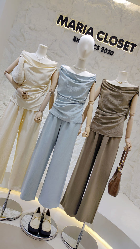 Maria's "Off-Shoulder" Tunic & Pants