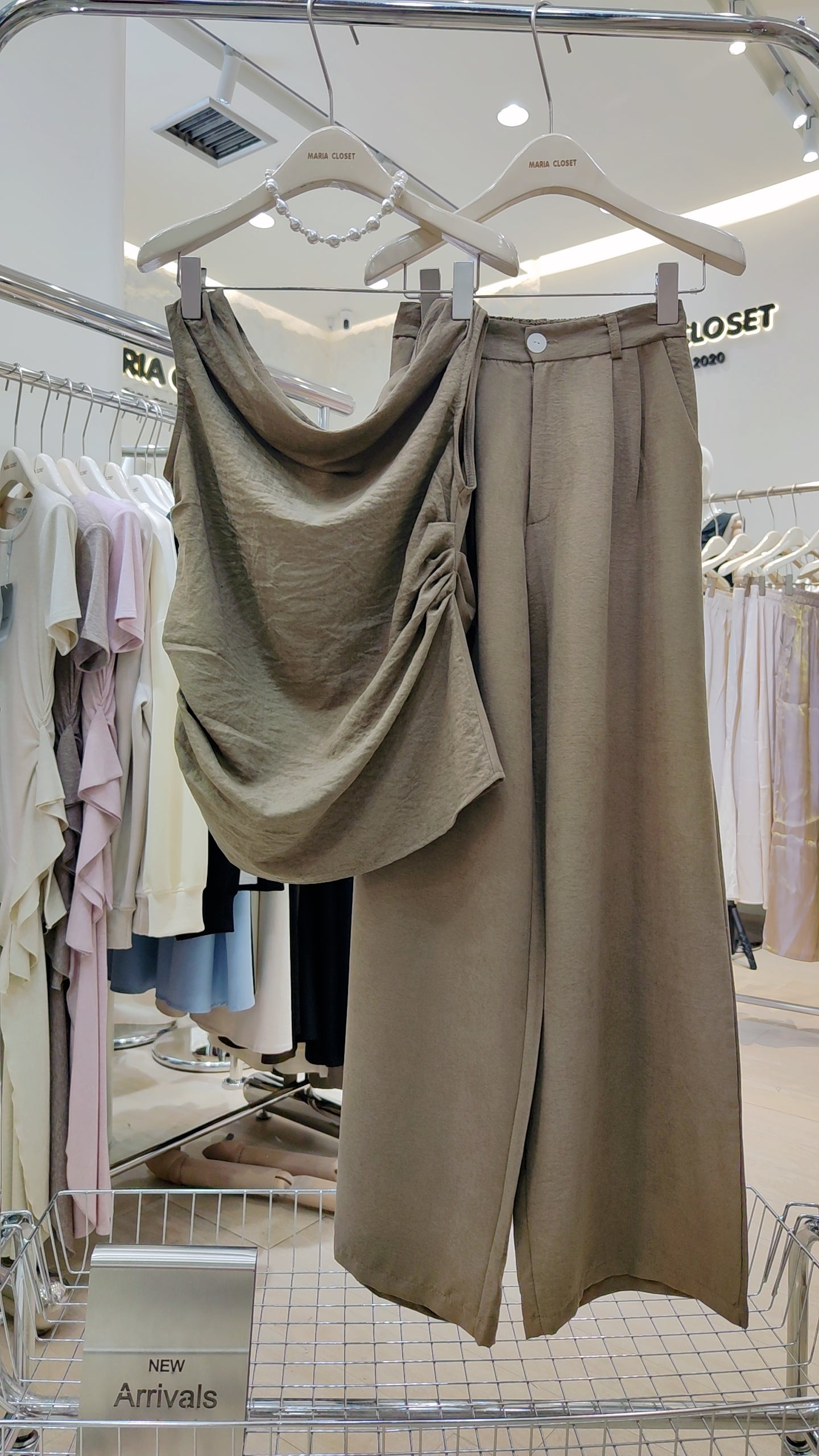 Maria's "Off-Shoulder" Tunic & Pants