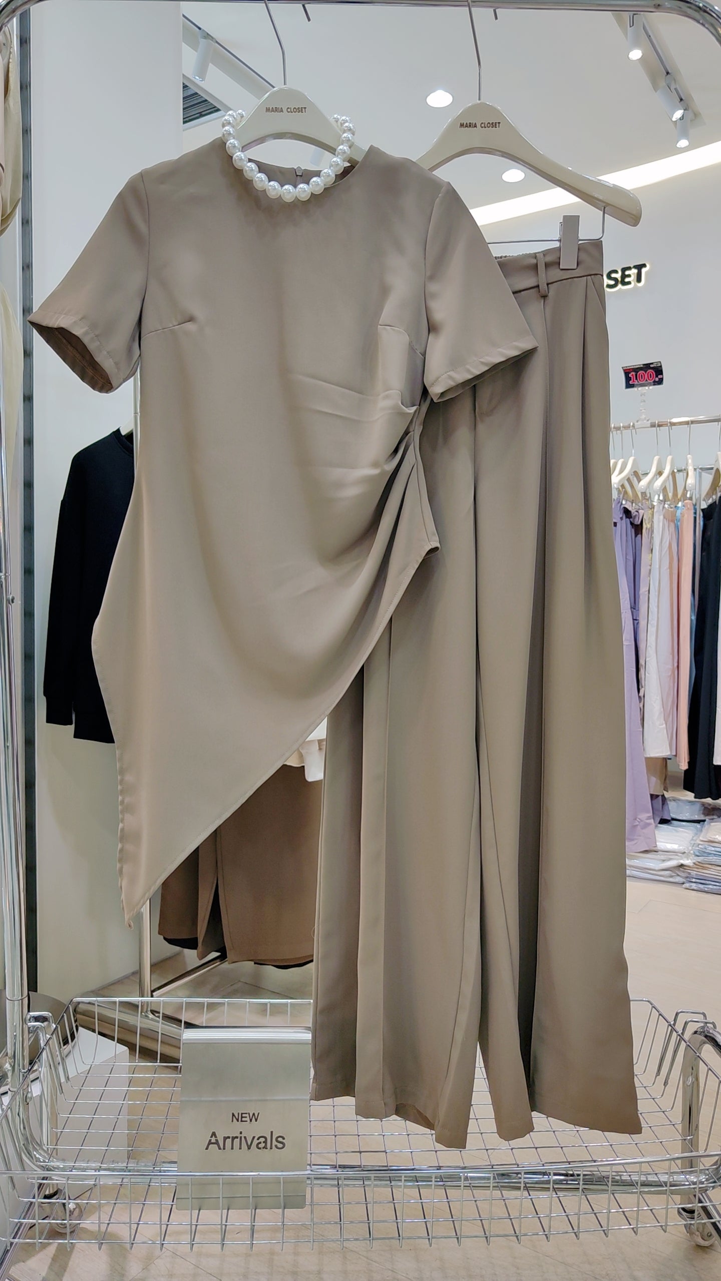 The "Edgy Asymmetric" Two-Piece Set