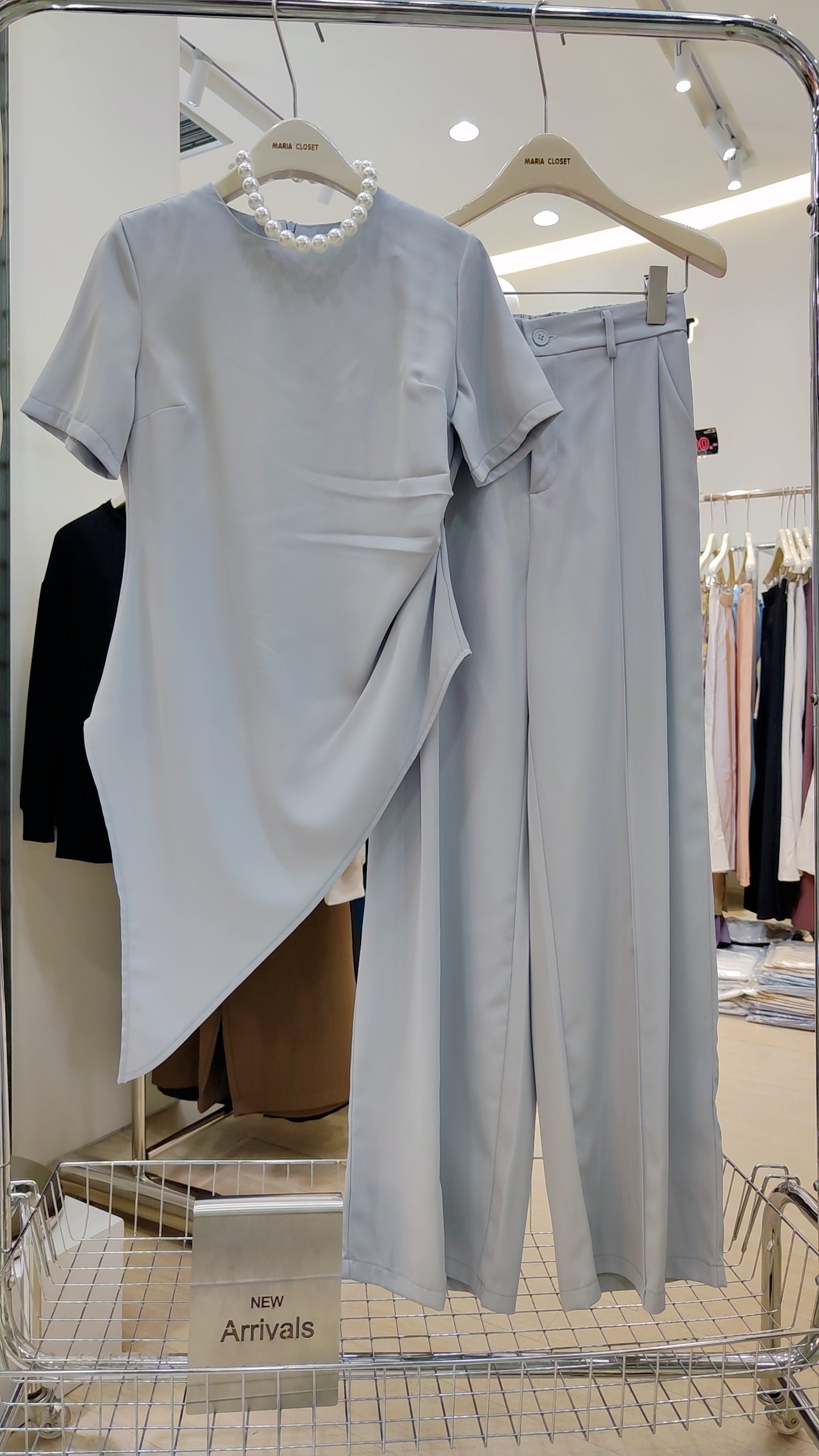 The "Edgy Asymmetric" Two-Piece Set