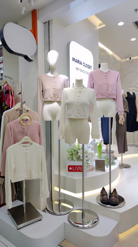 The "Café" Cropped Cardigan