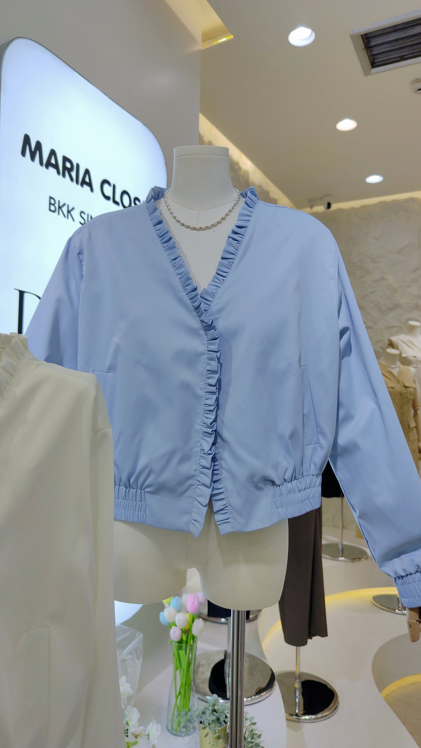 The "Adeline" Ruffle Bomber