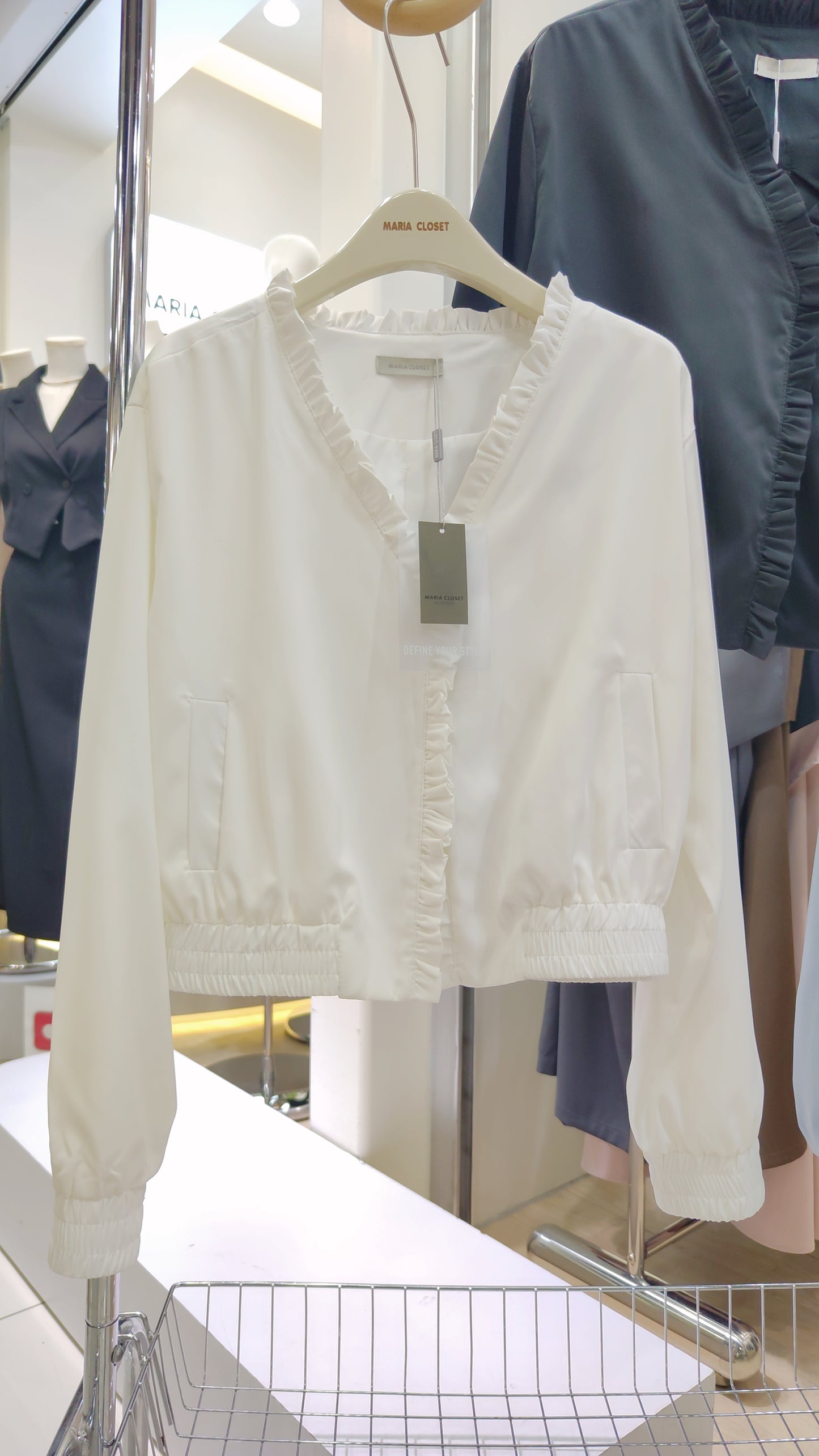 The "Adeline" Ruffle Bomber