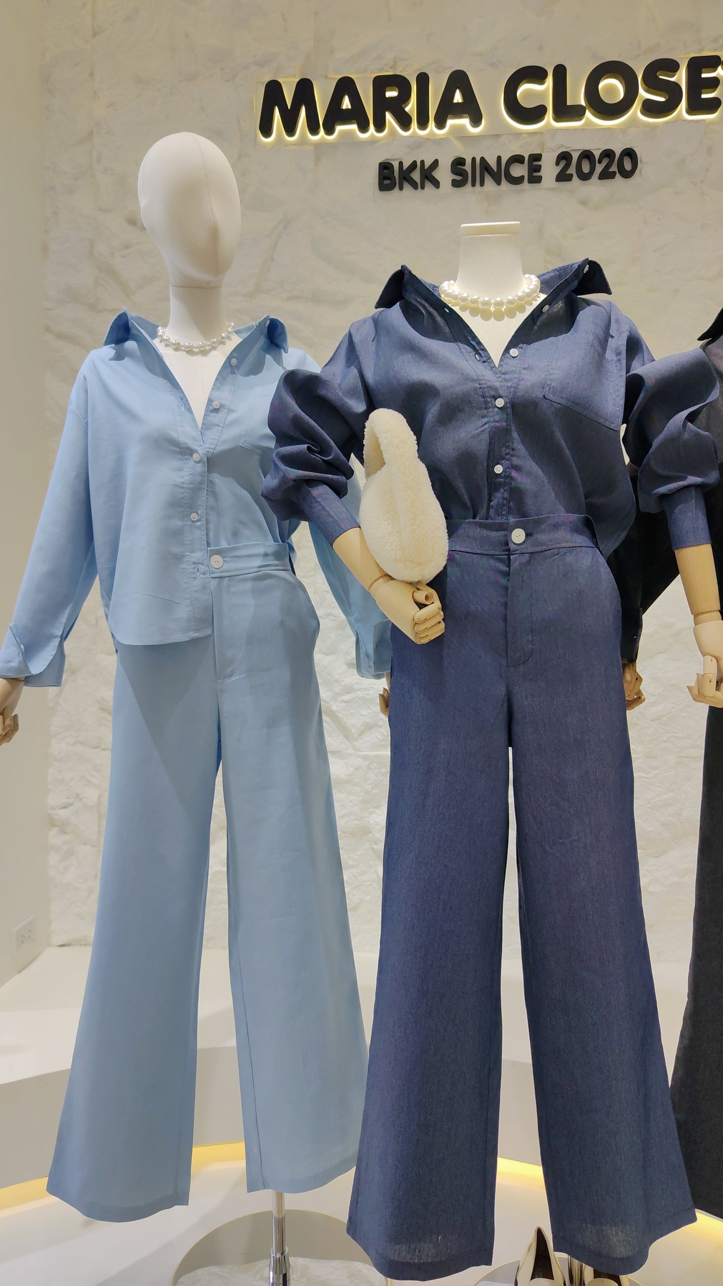 The "Brooklyn" Chambray Set