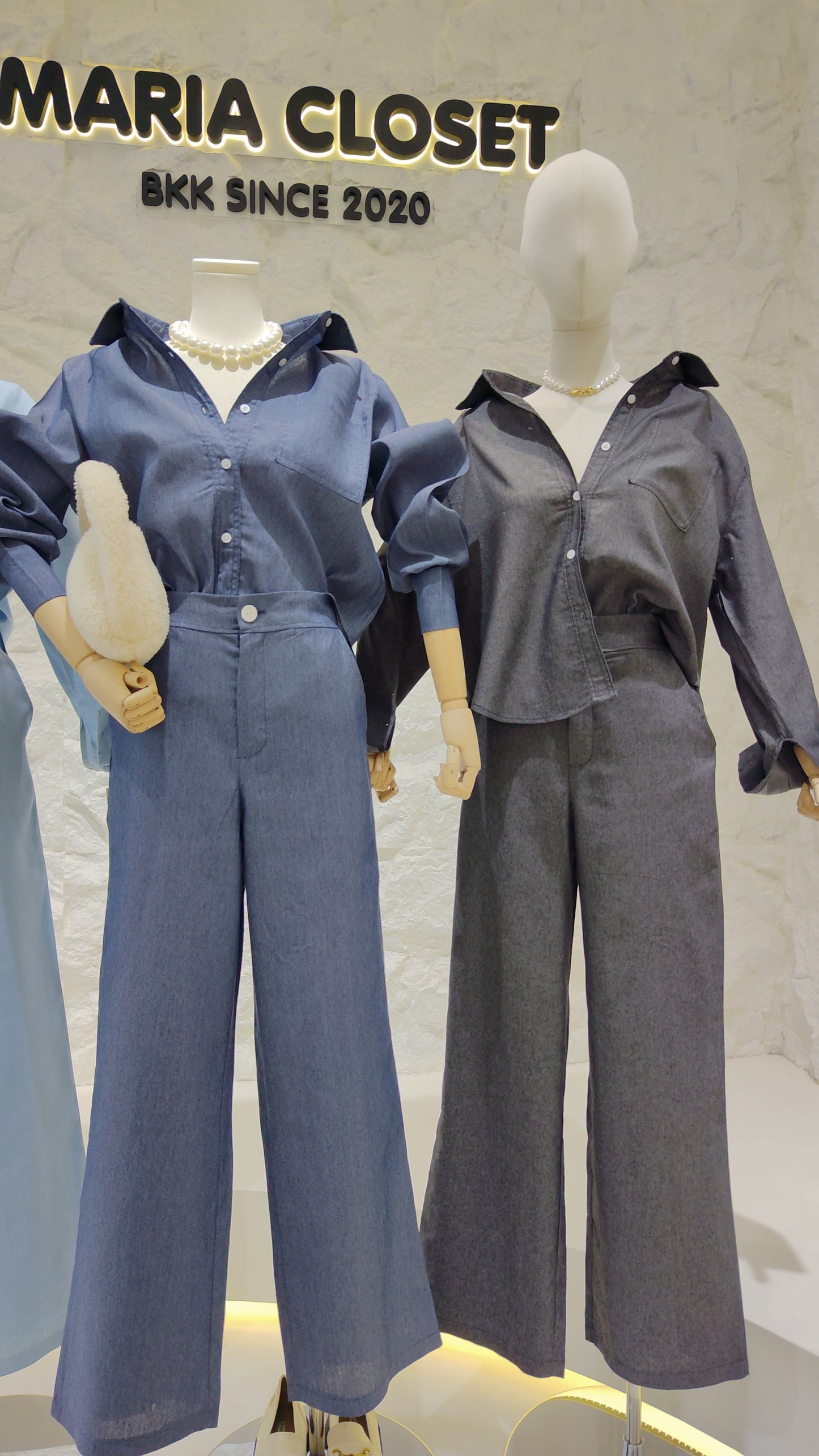The "Brooklyn" Chambray Set