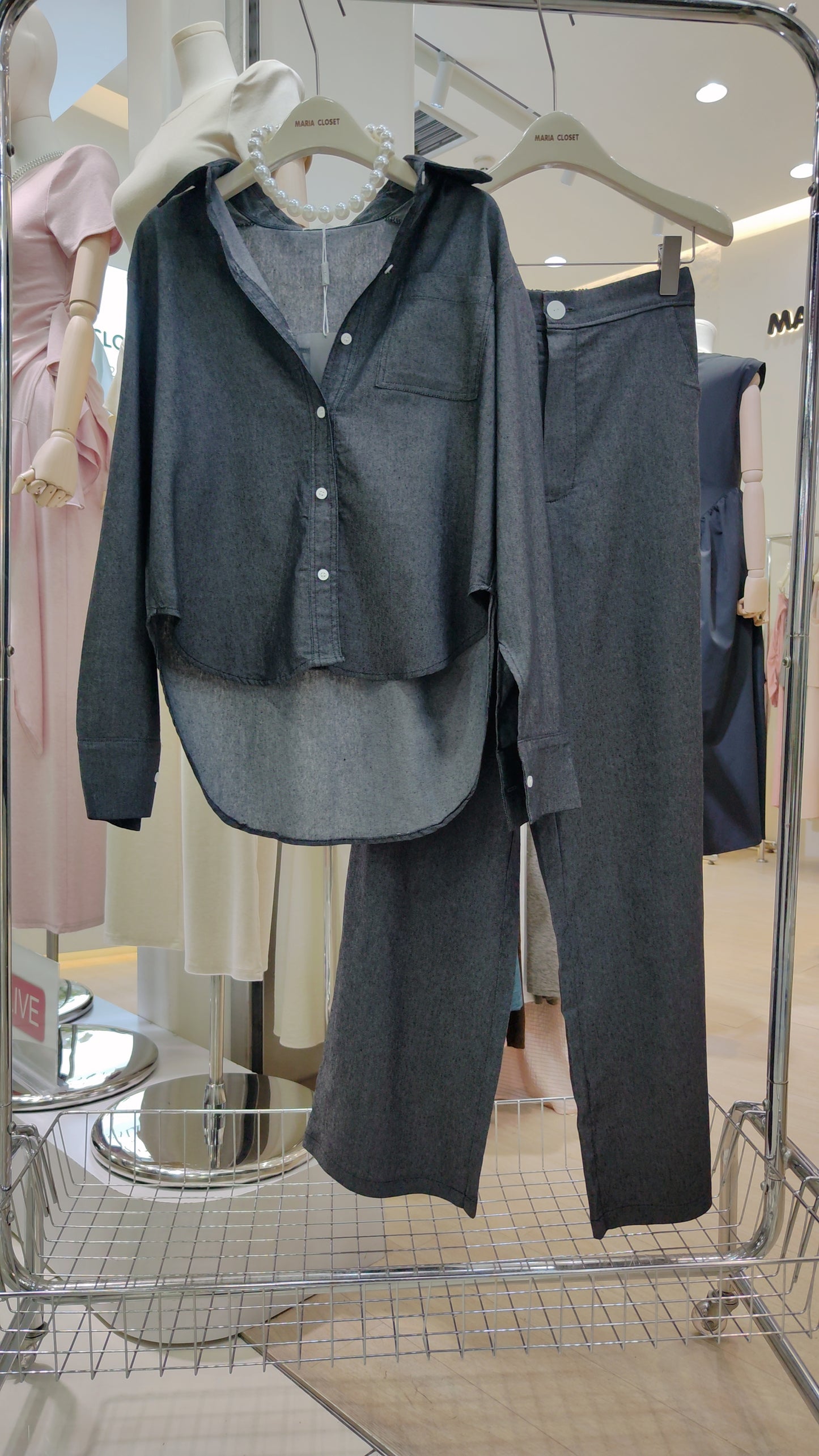 The "Brooklyn" Chambray Set