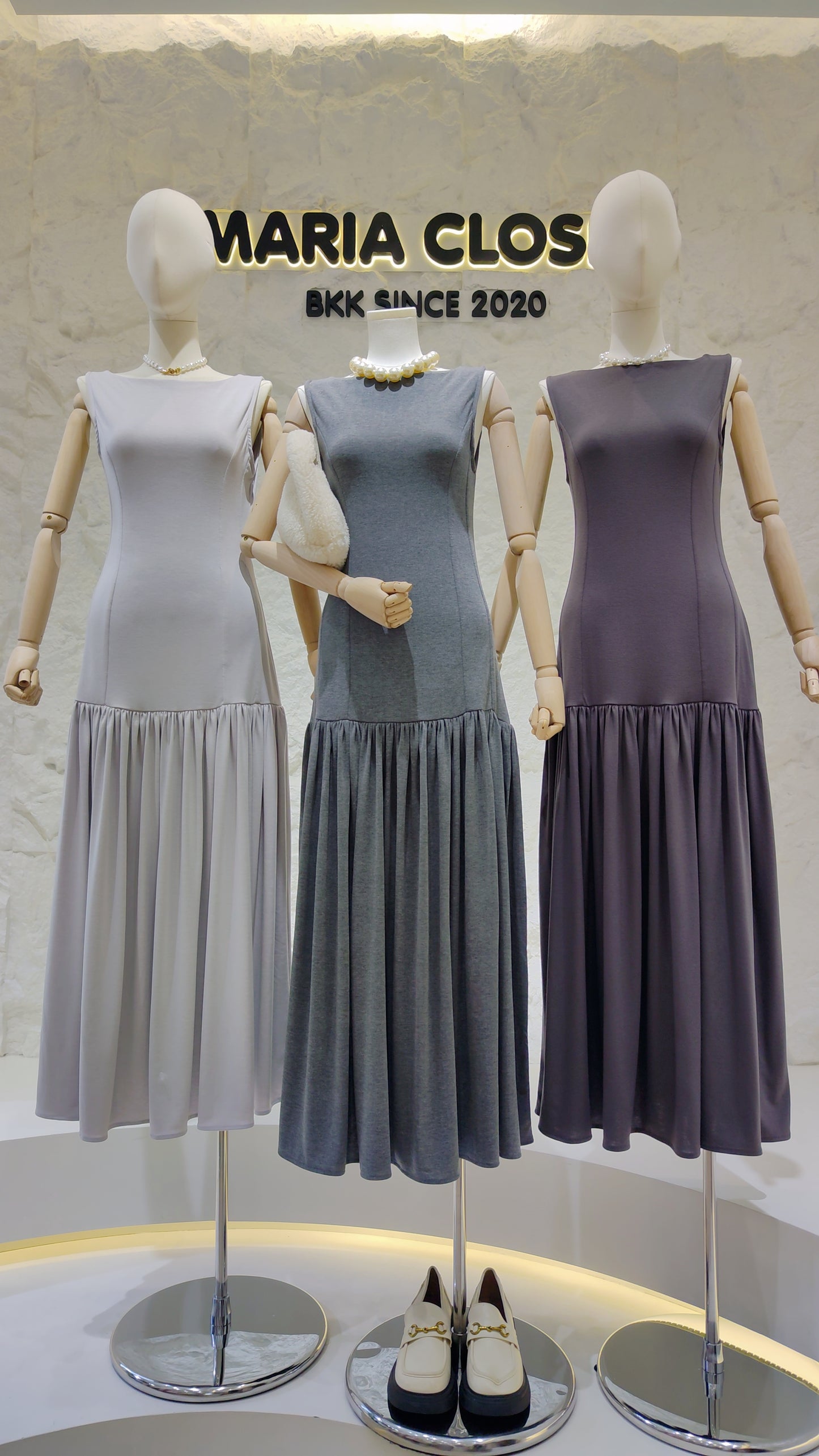 The "Verona" V-Back Dress