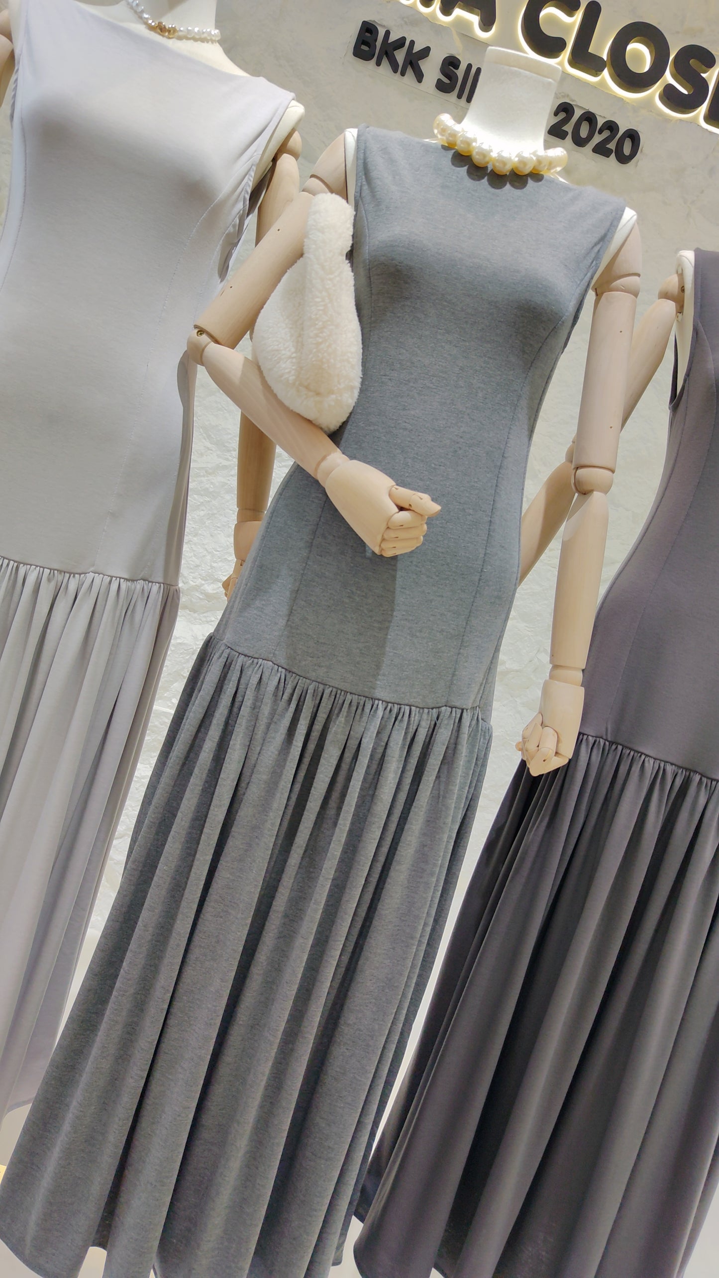 The "Verona" V-Back Dress
