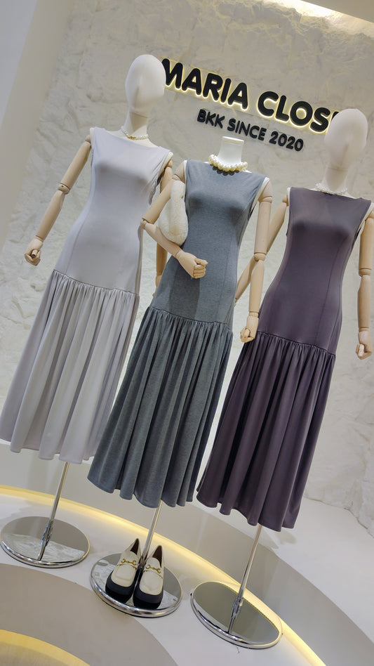 The "Verona" V-Back Dress