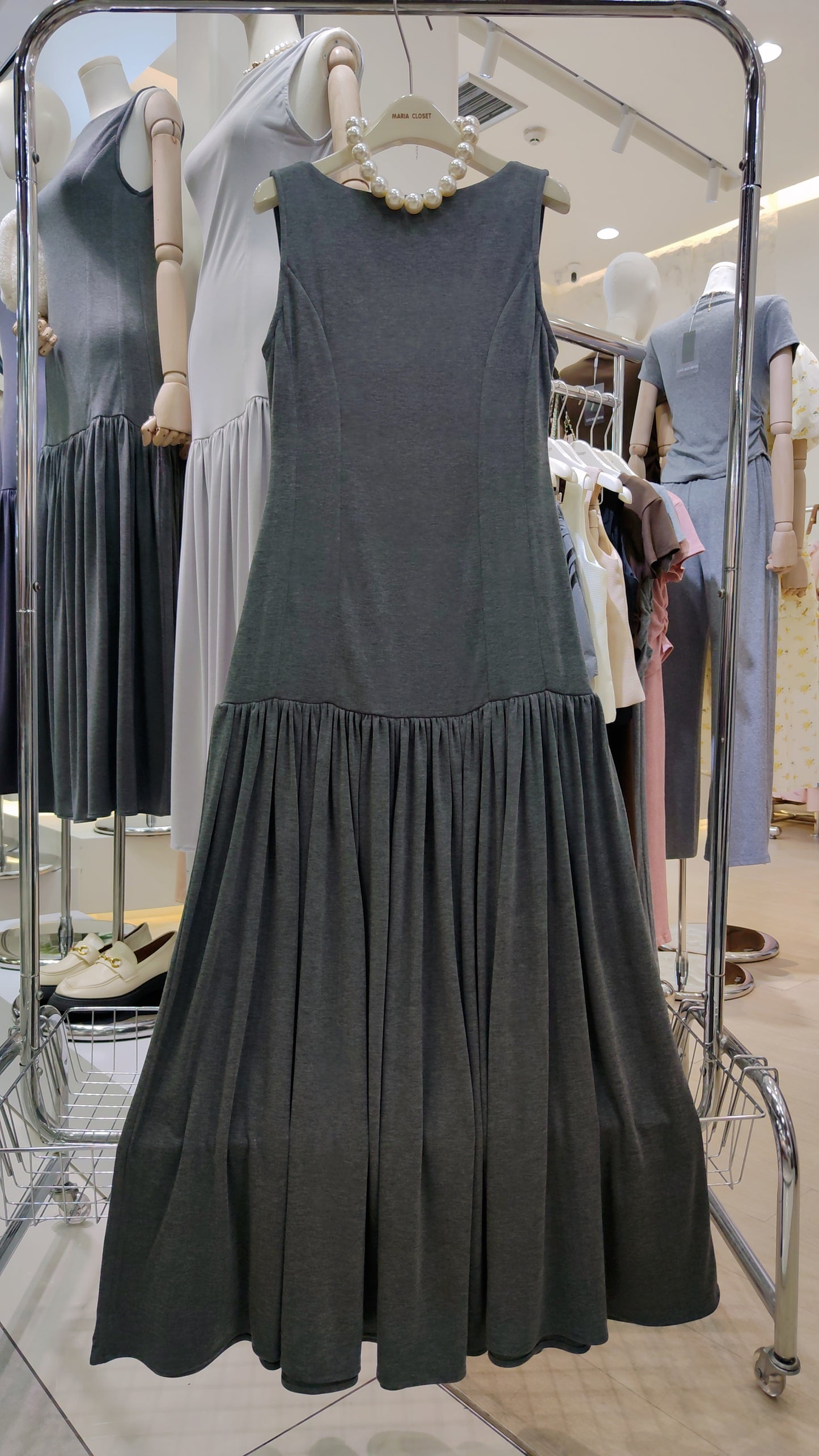 The "Verona" V-Back Dress