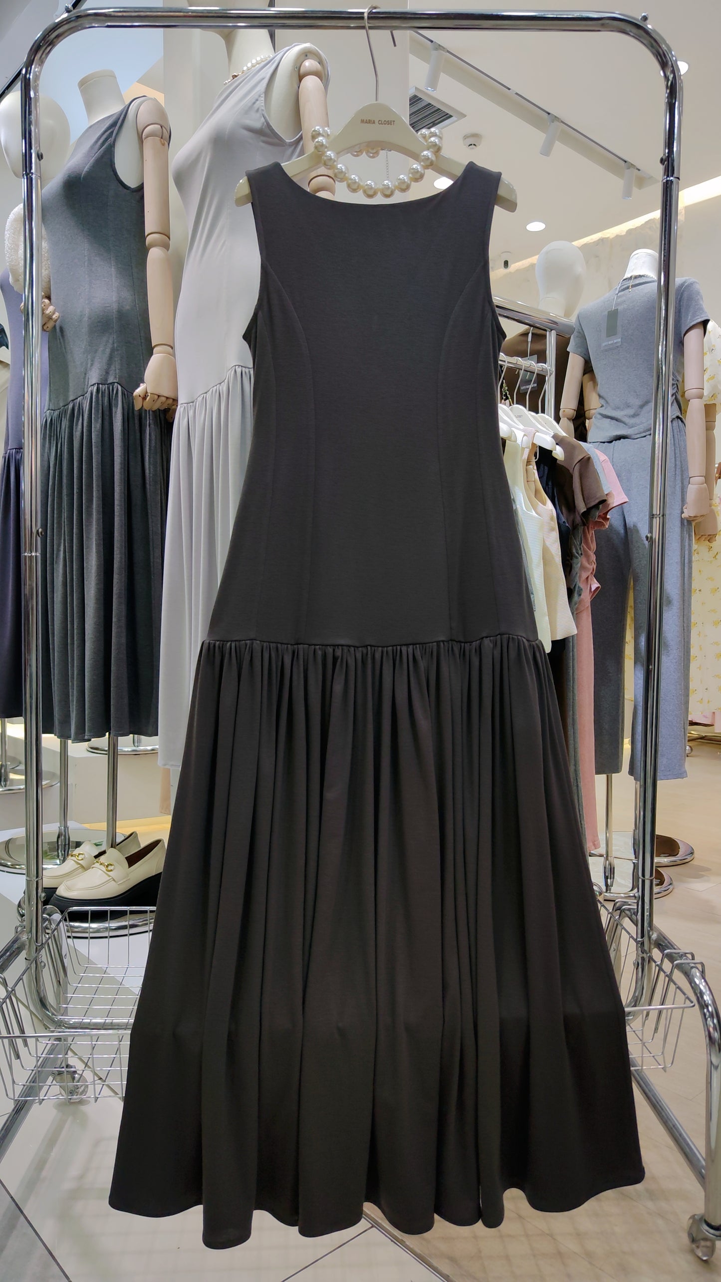 The "Verona" V-Back Dress