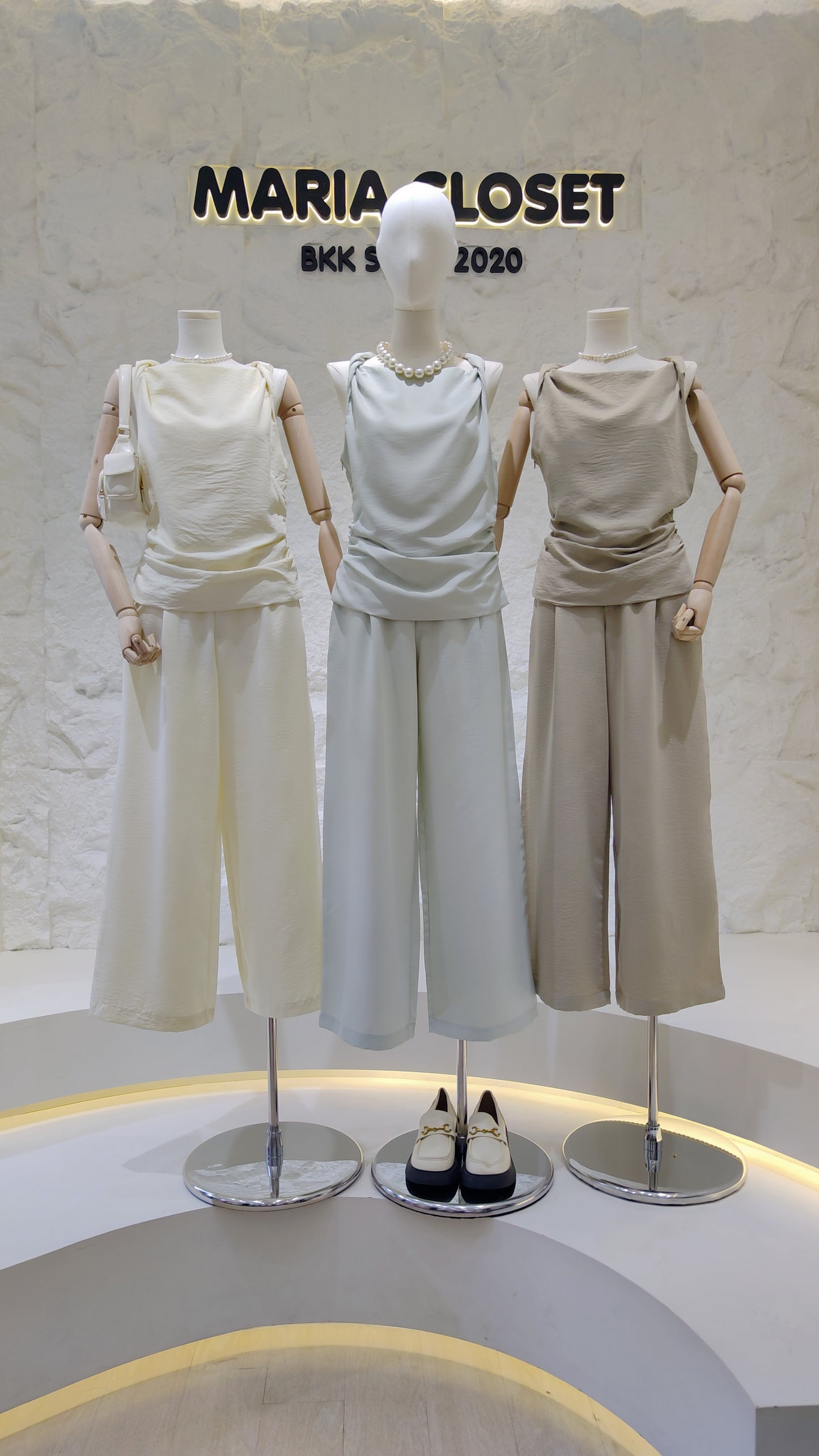 The "Calla" Cowl Neck Set