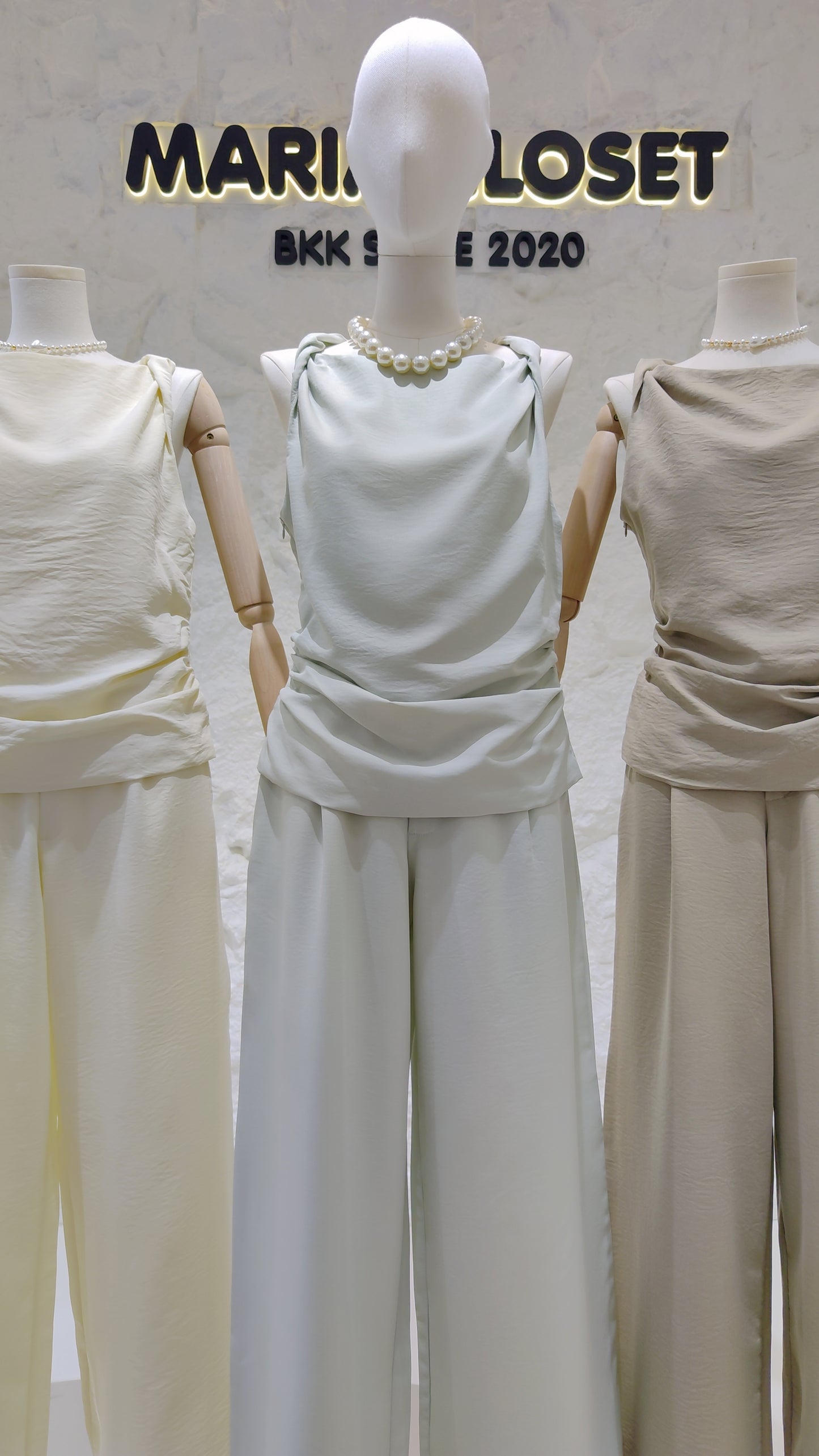 The "Calla" Cowl Neck Set