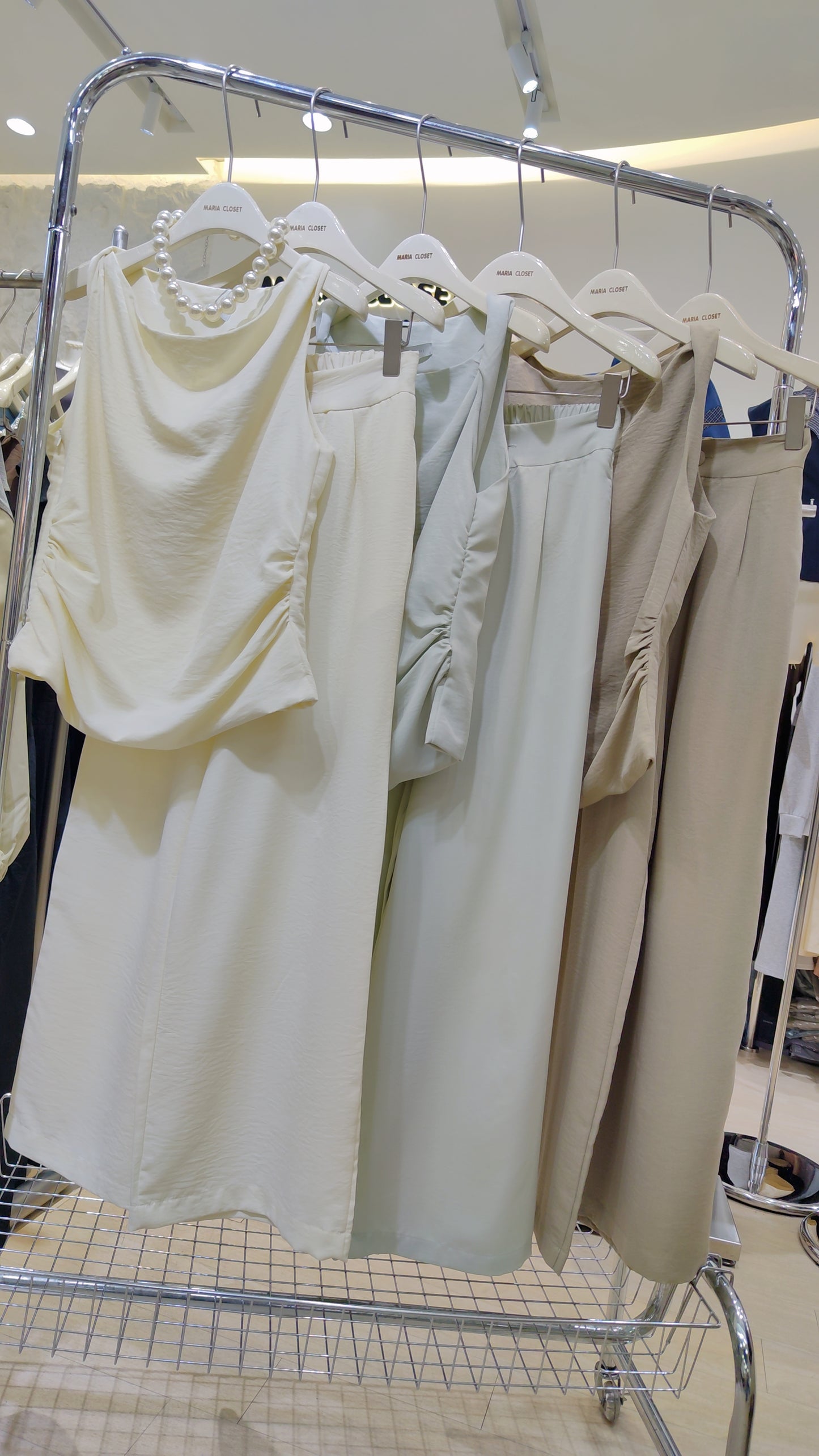 The "Calla" Cowl Neck Set