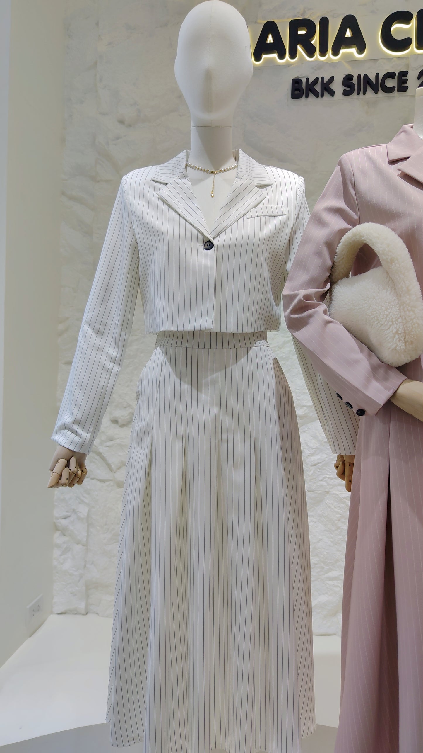 The "Debutante" Pleated Skirt Set