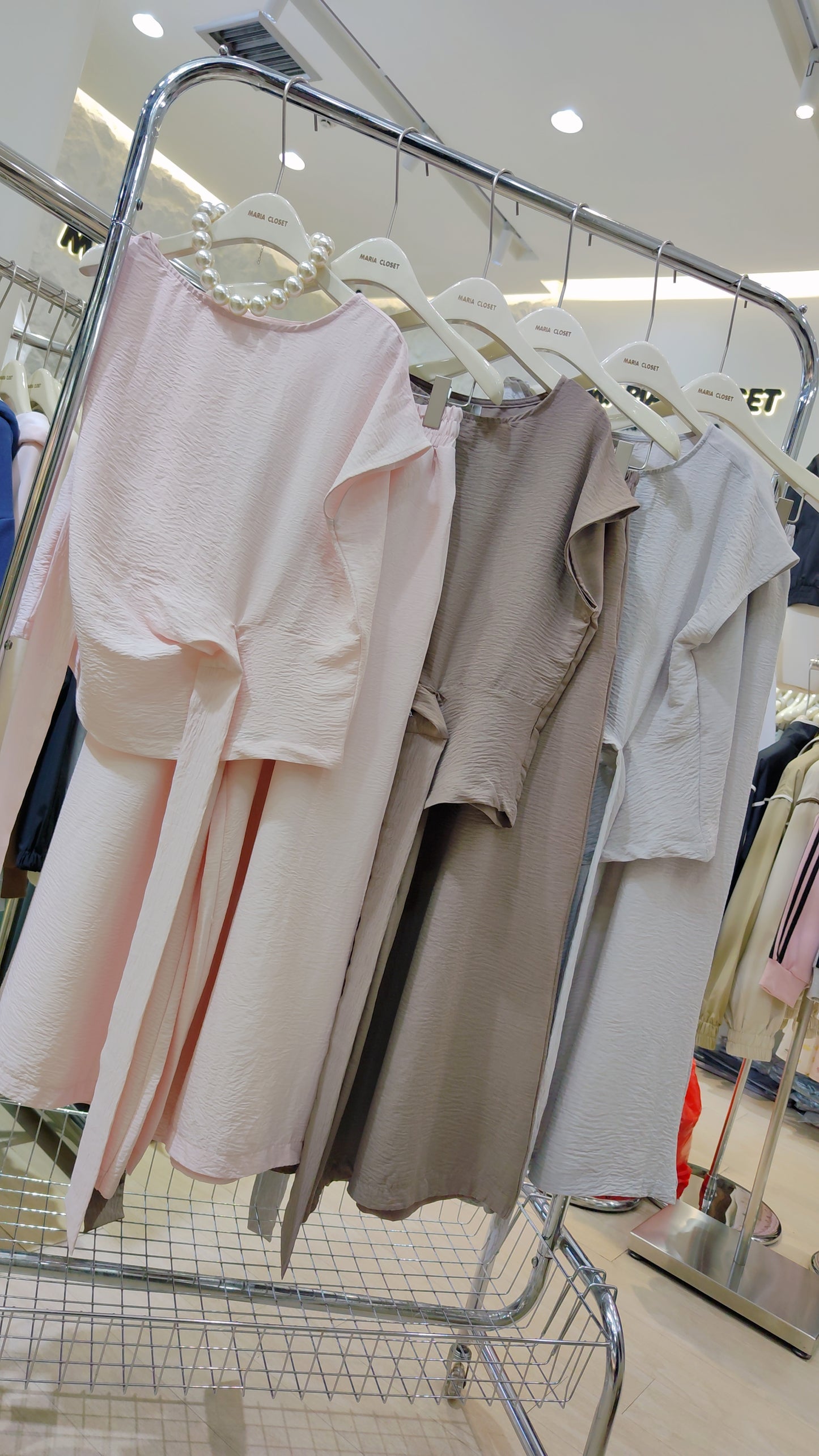 The "Diana" Draped Tie Set