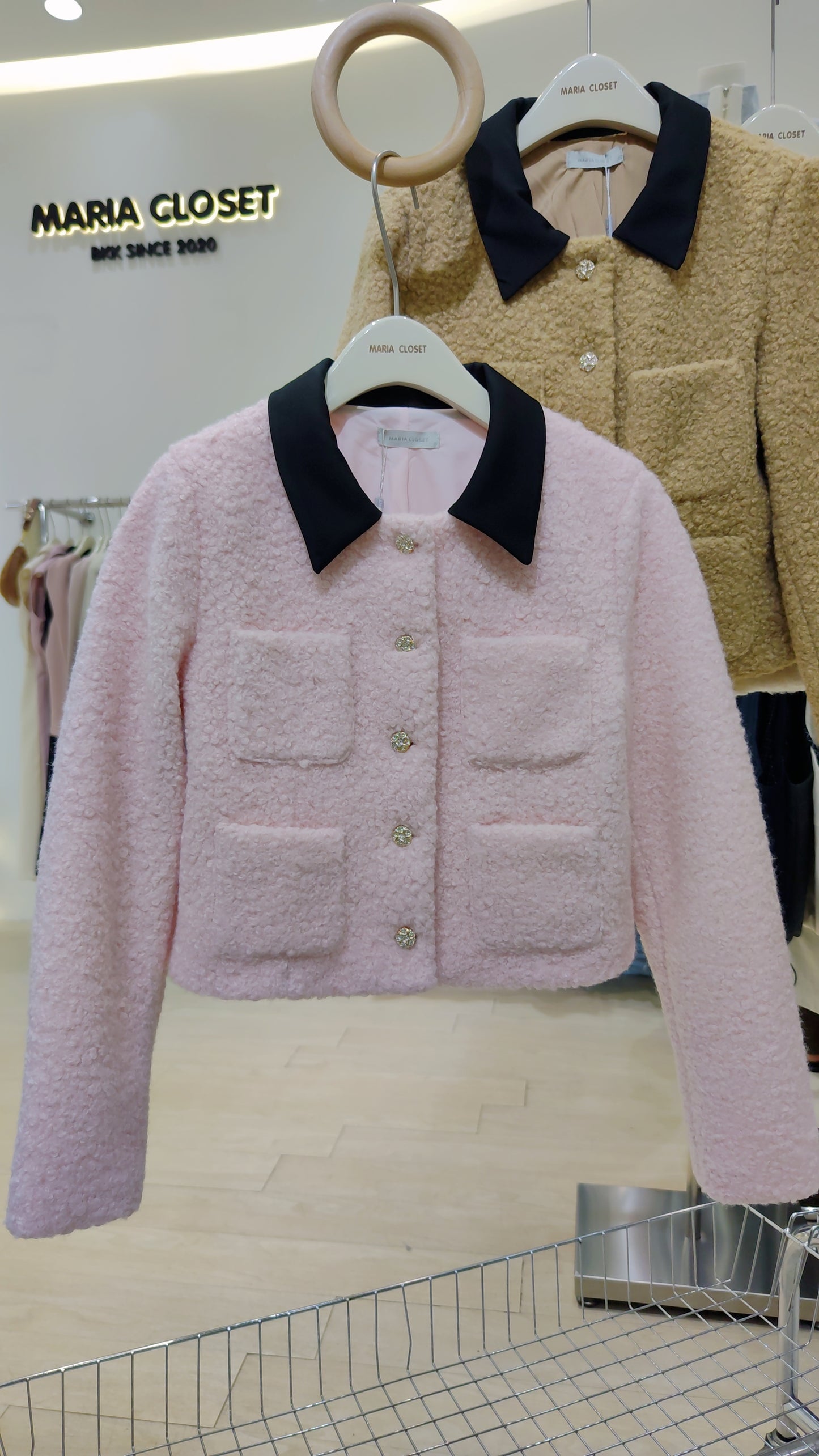 The "Heiress" Faux-Wool Jacket
