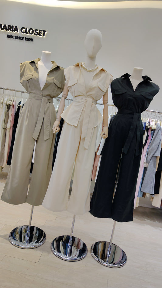 The "Safari" Utility Vest & Pants Set