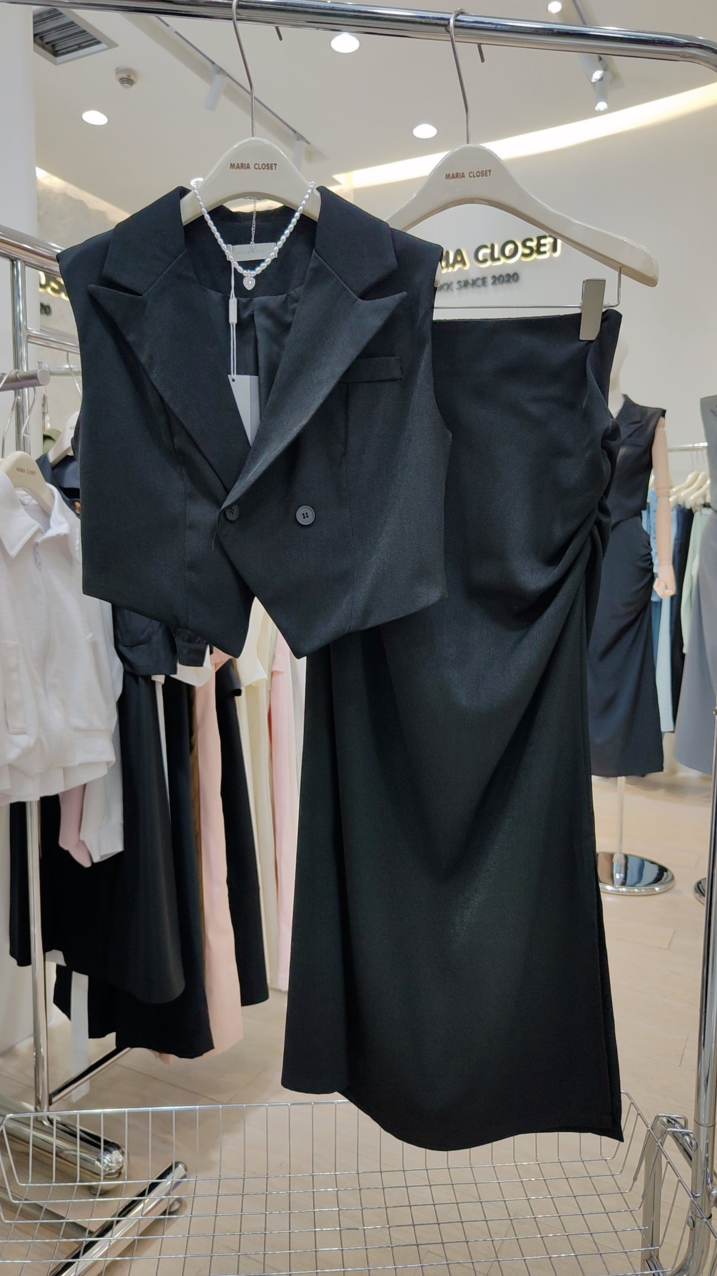 The "Milano" Blazer & Skirt Set