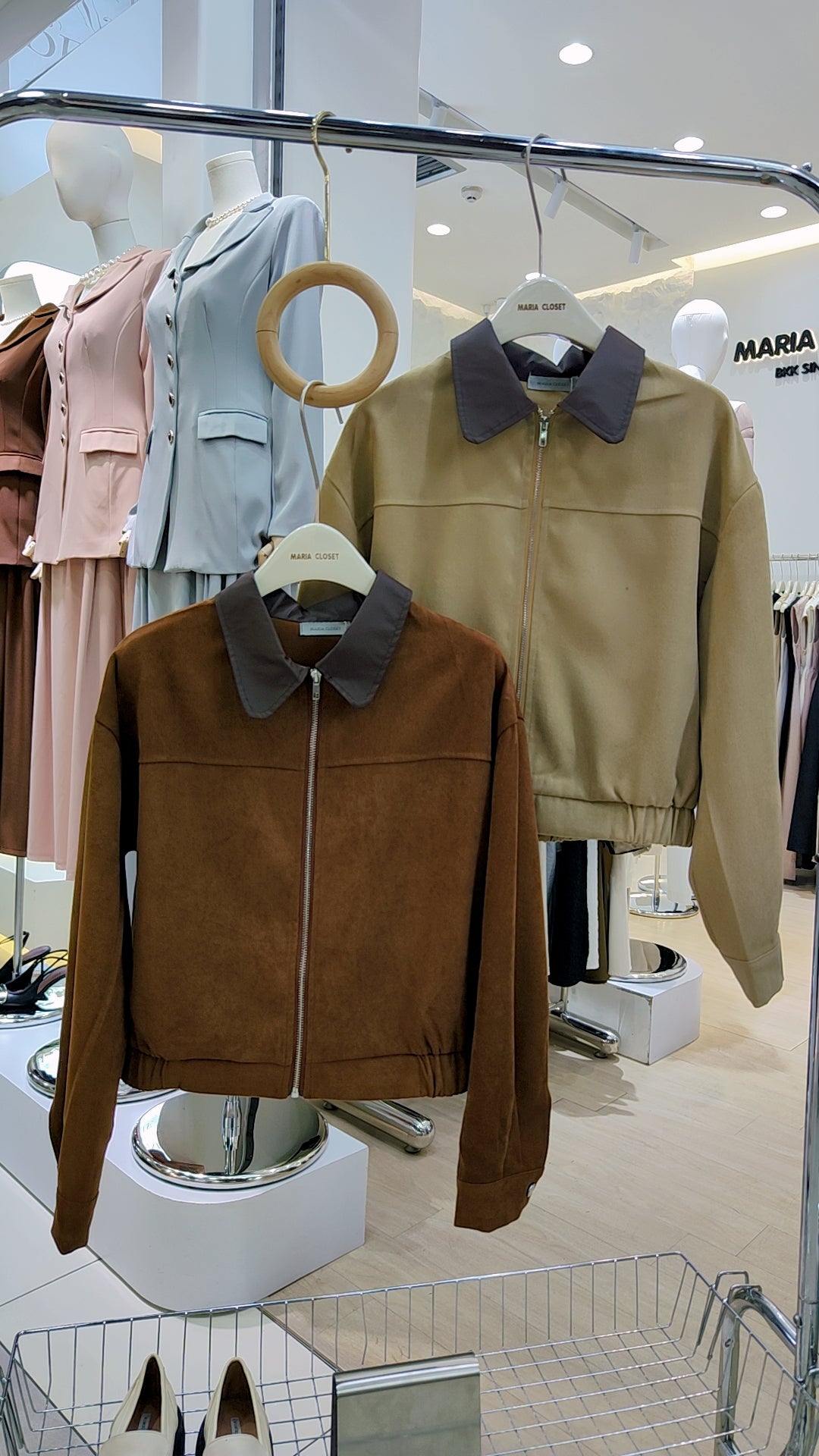 The "Luxe Suede" Zip-Up Jacket