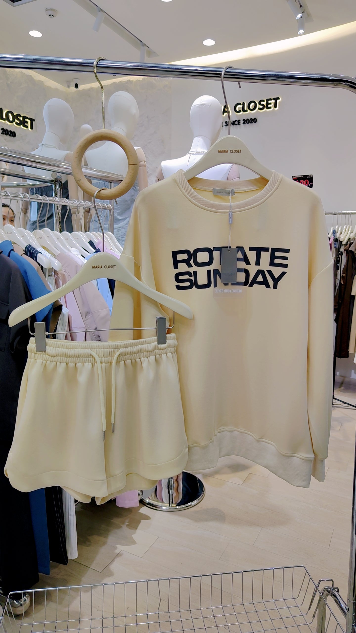 The "ROTATE SUNDAY" Graphic Tee & Shorts Set