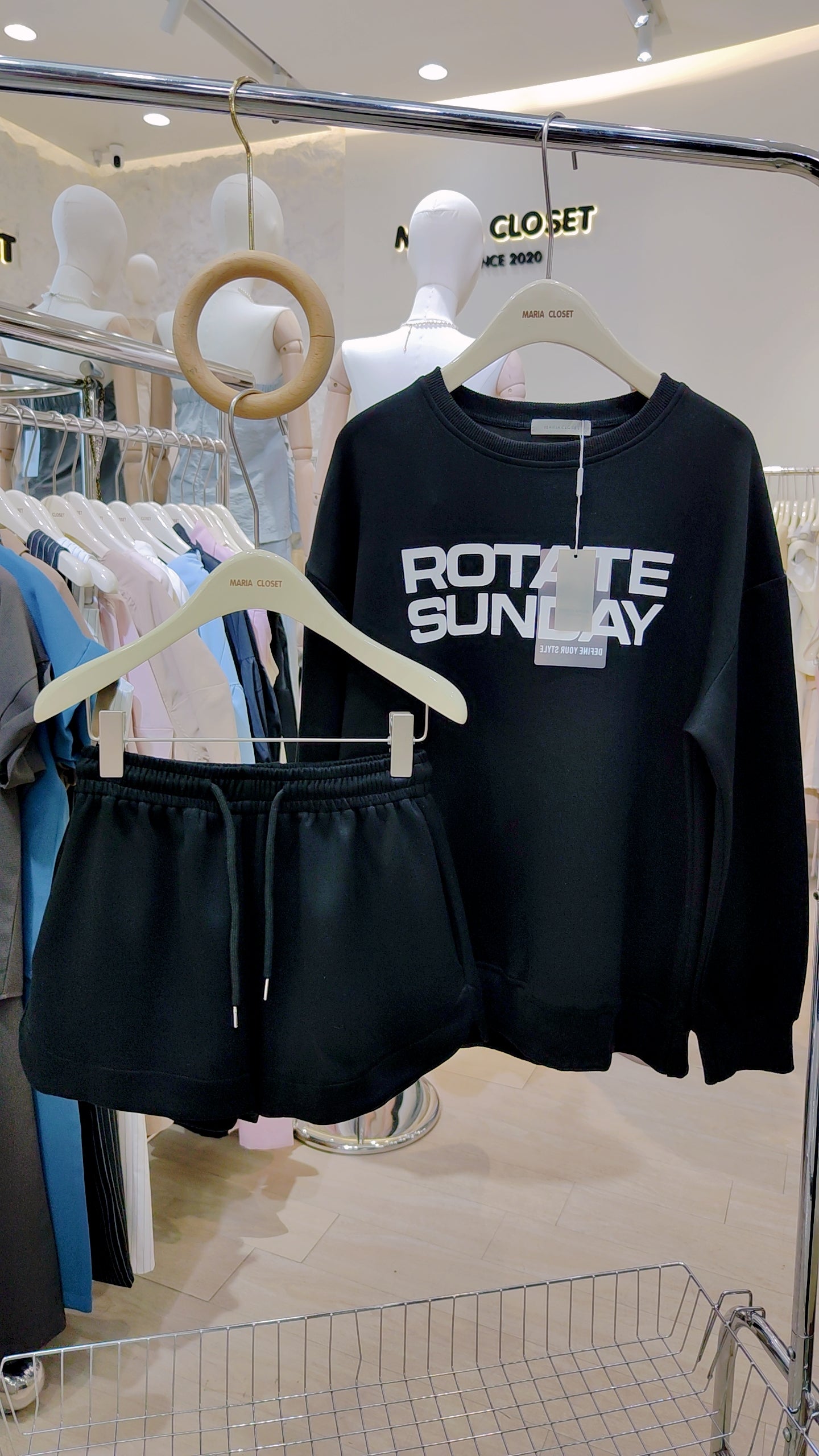 The "ROTATE SUNDAY" Graphic Tee & Shorts Set