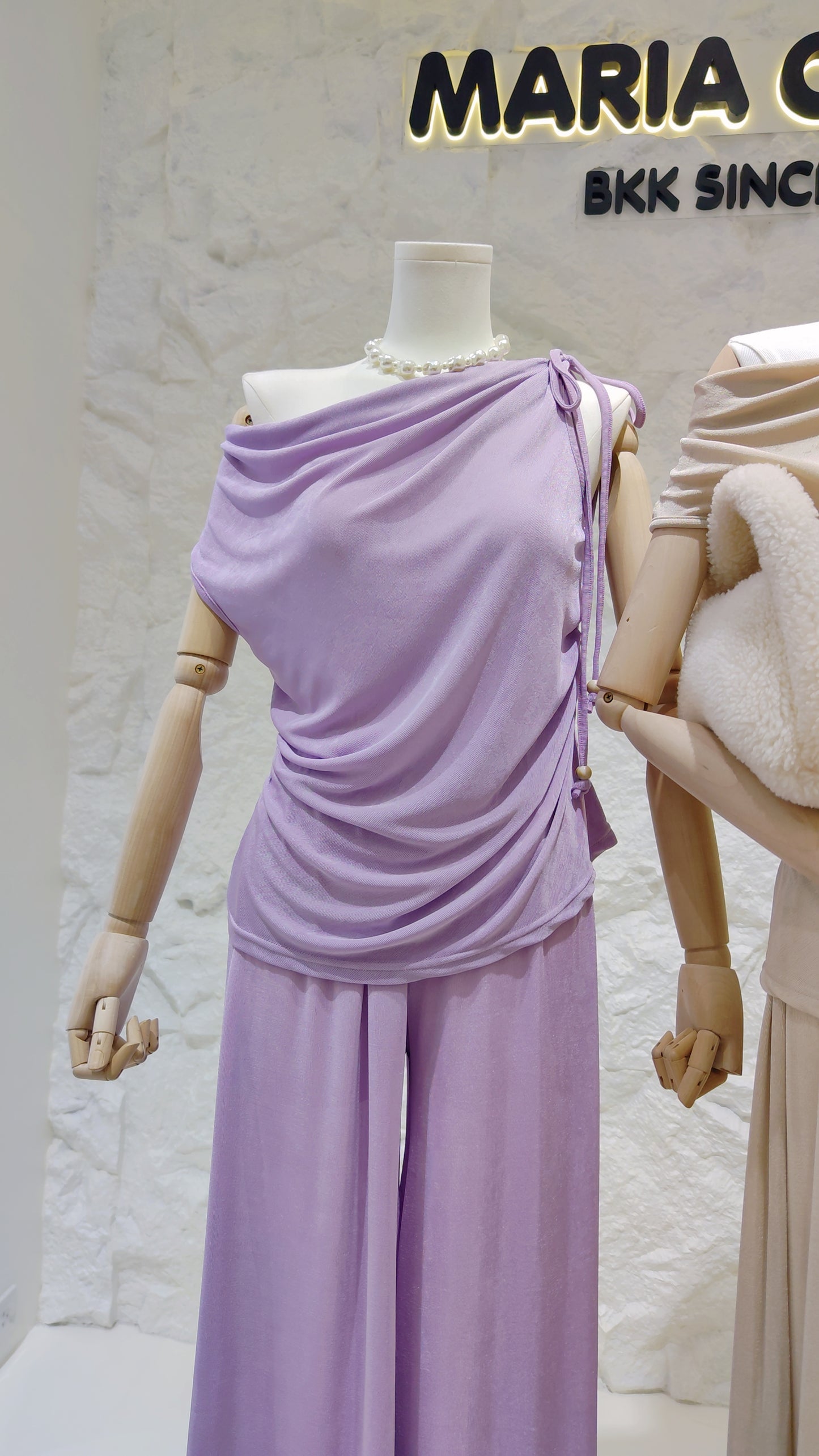 The "Convertible Drape-Neck" Set