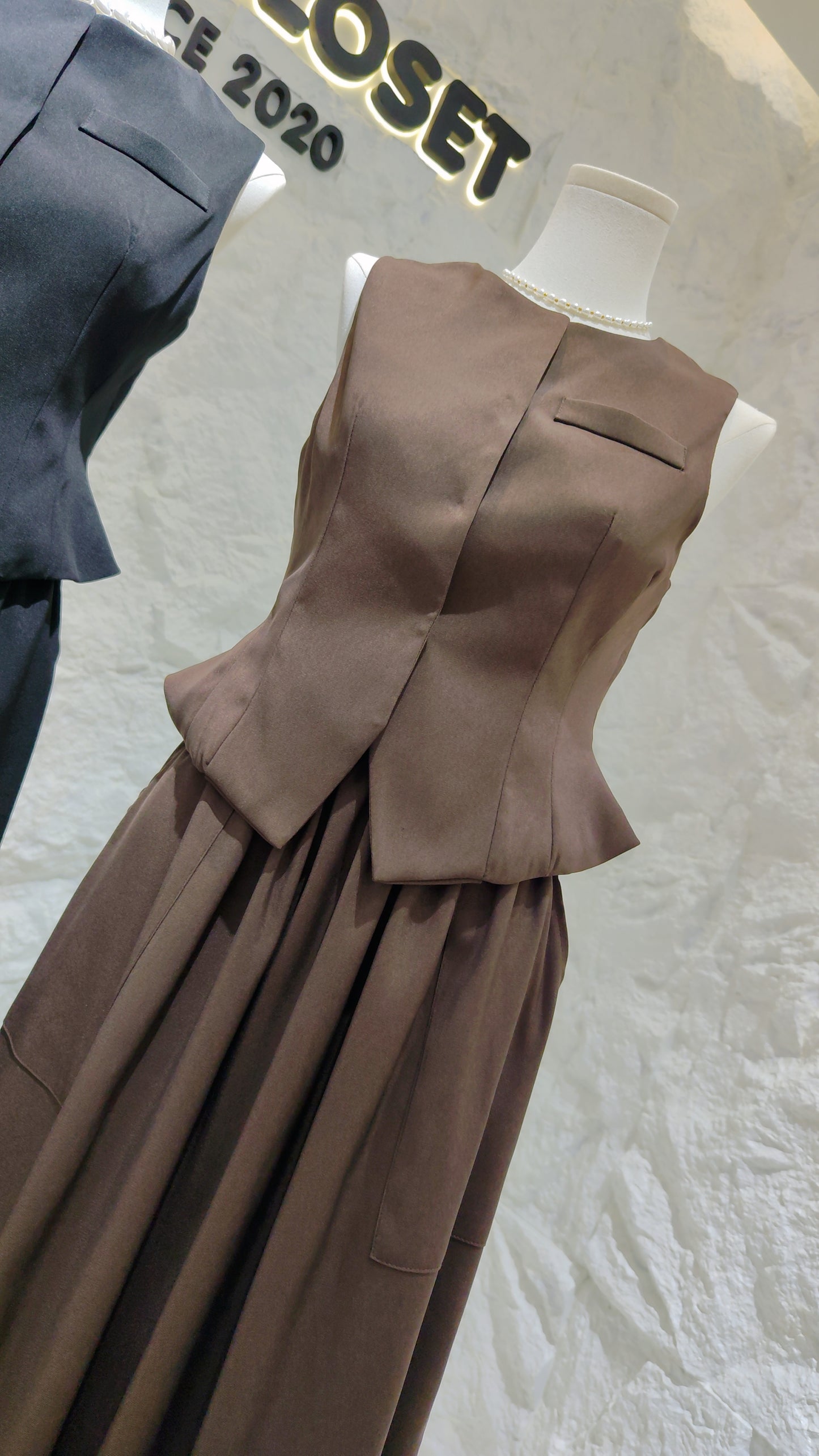 The "Elegant Peplum" Two-Piece Set