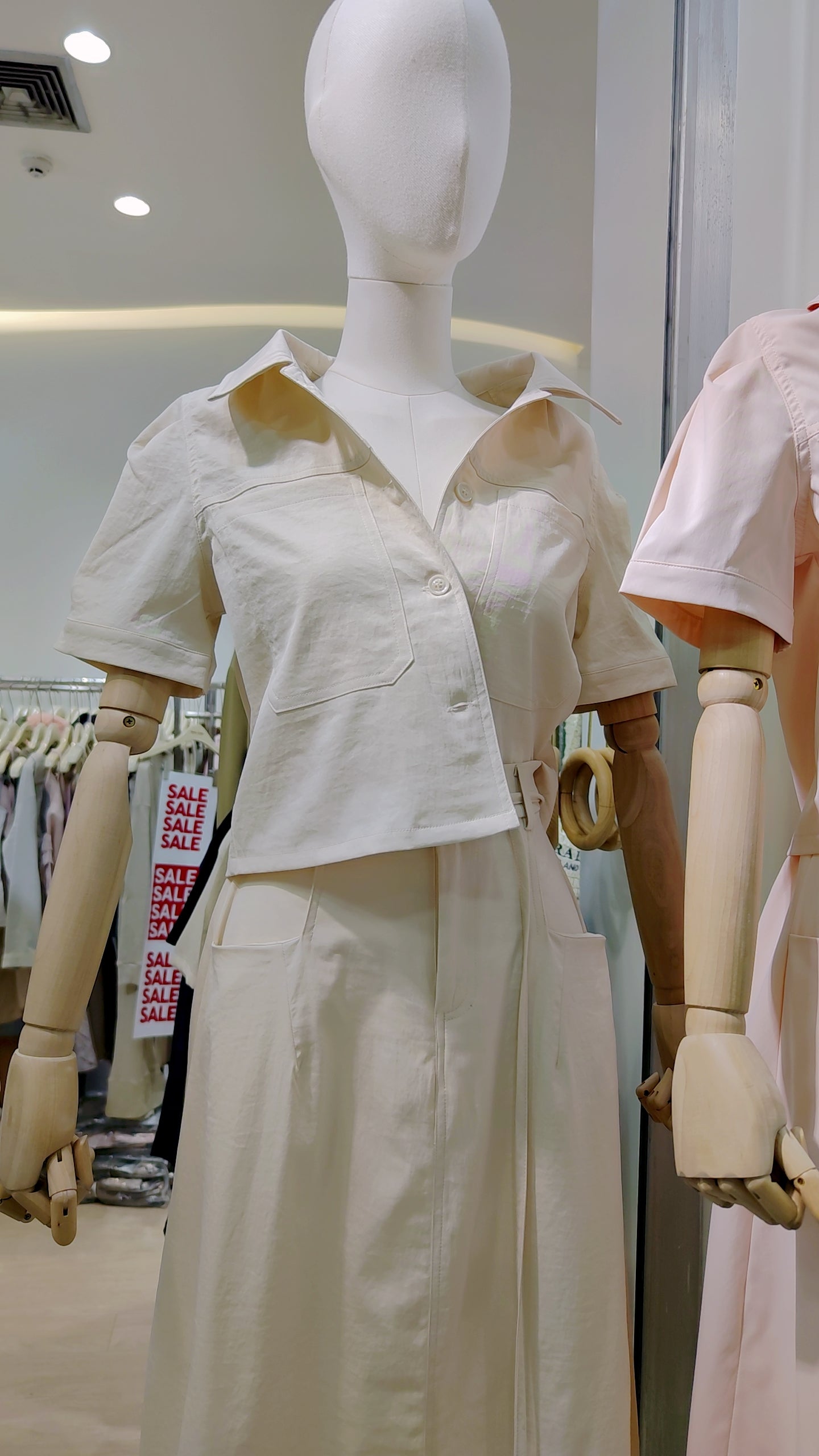 The "City Essential" Shirt & Skirt Set