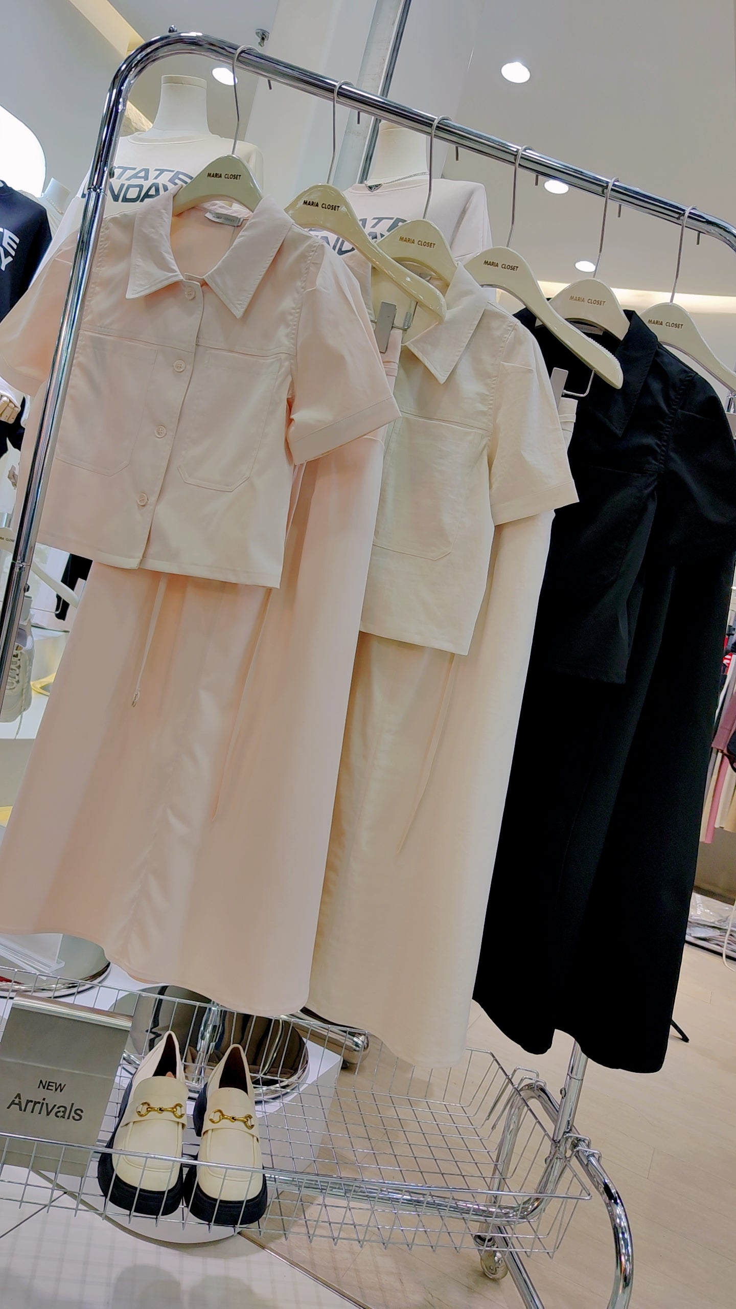 The "City Essential" Shirt & Skirt Set