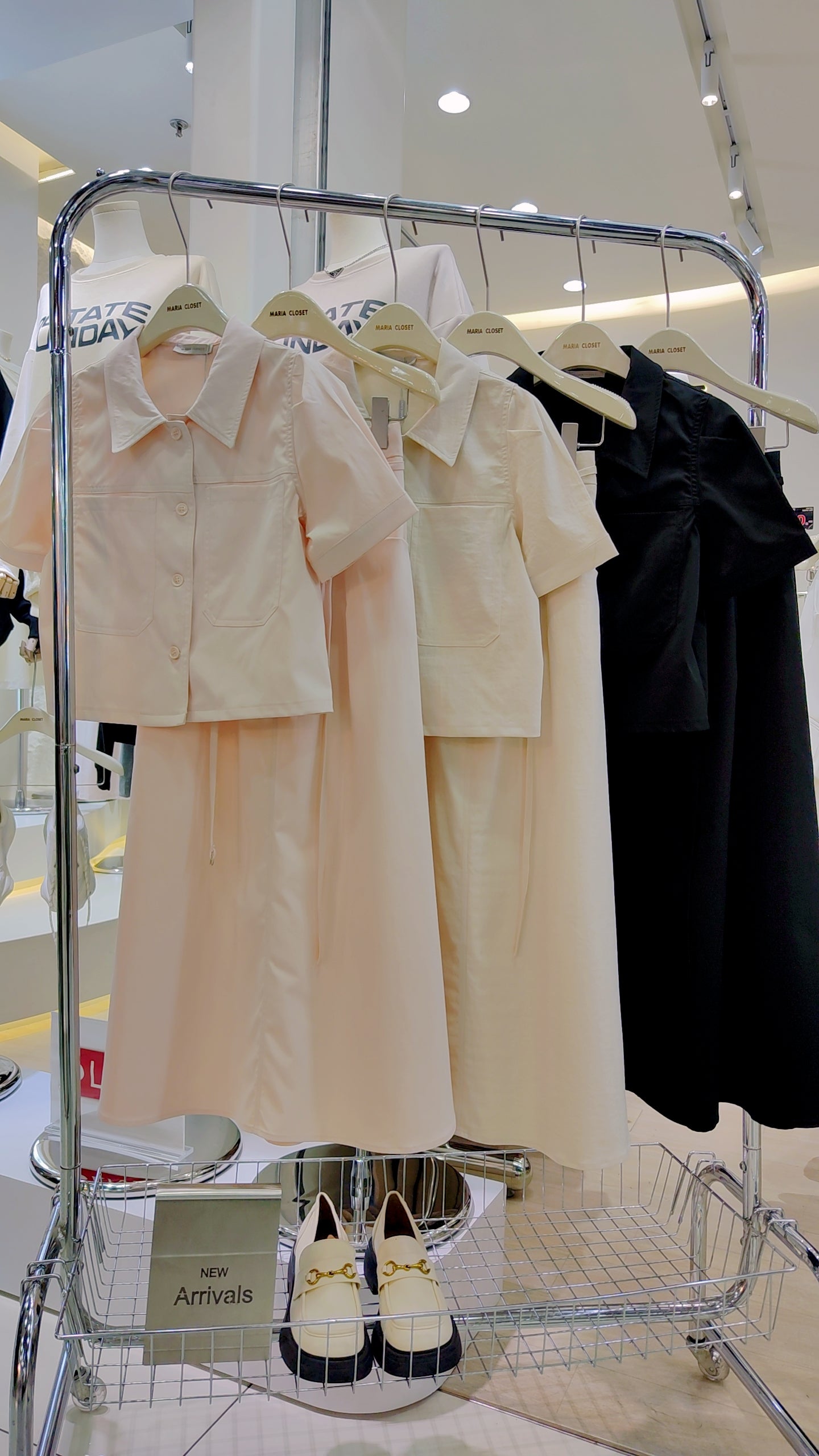The "City Essential" Shirt & Skirt Set